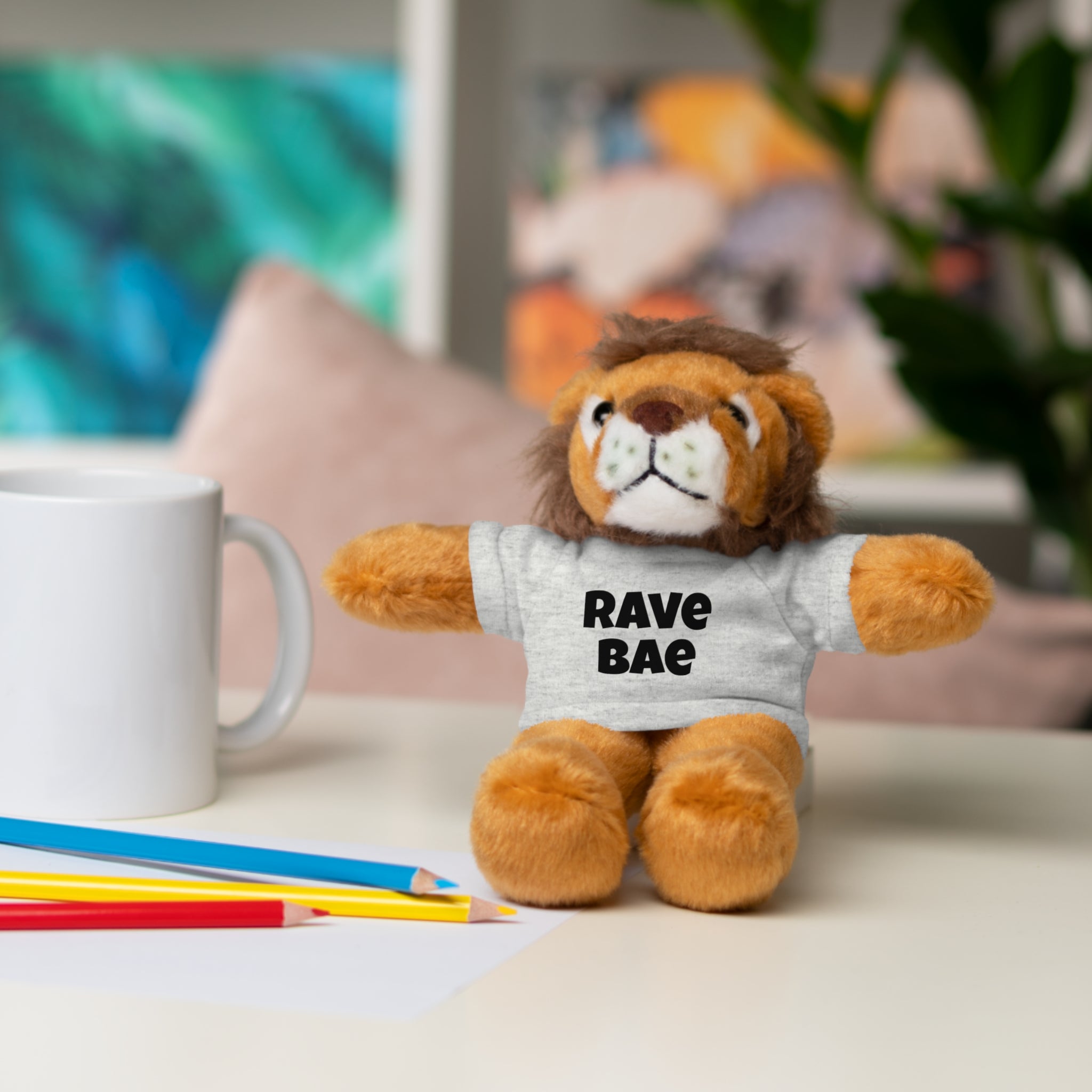 Rave Bae Stuffed Animal with Tee