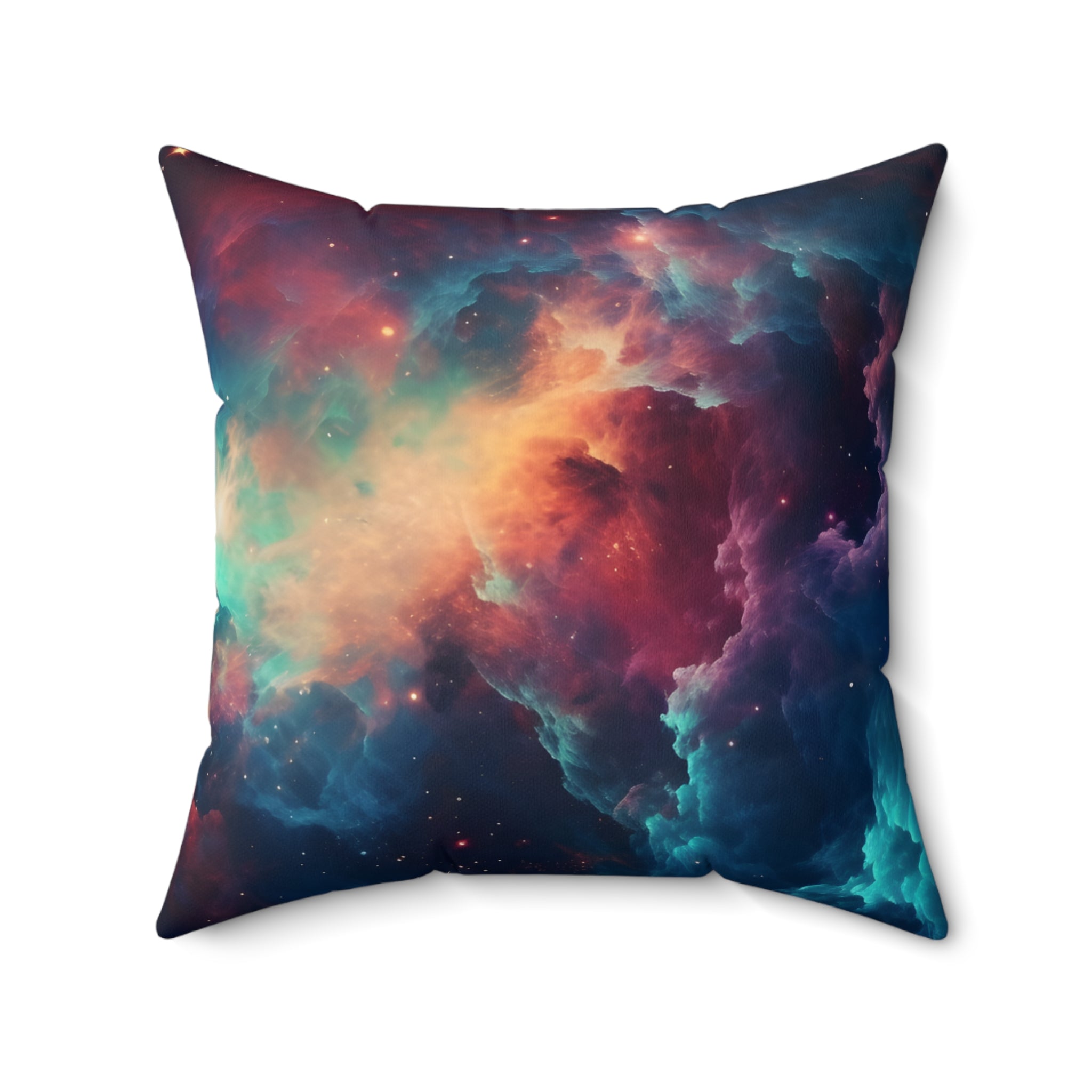 Supernova Stomper Square Pillow