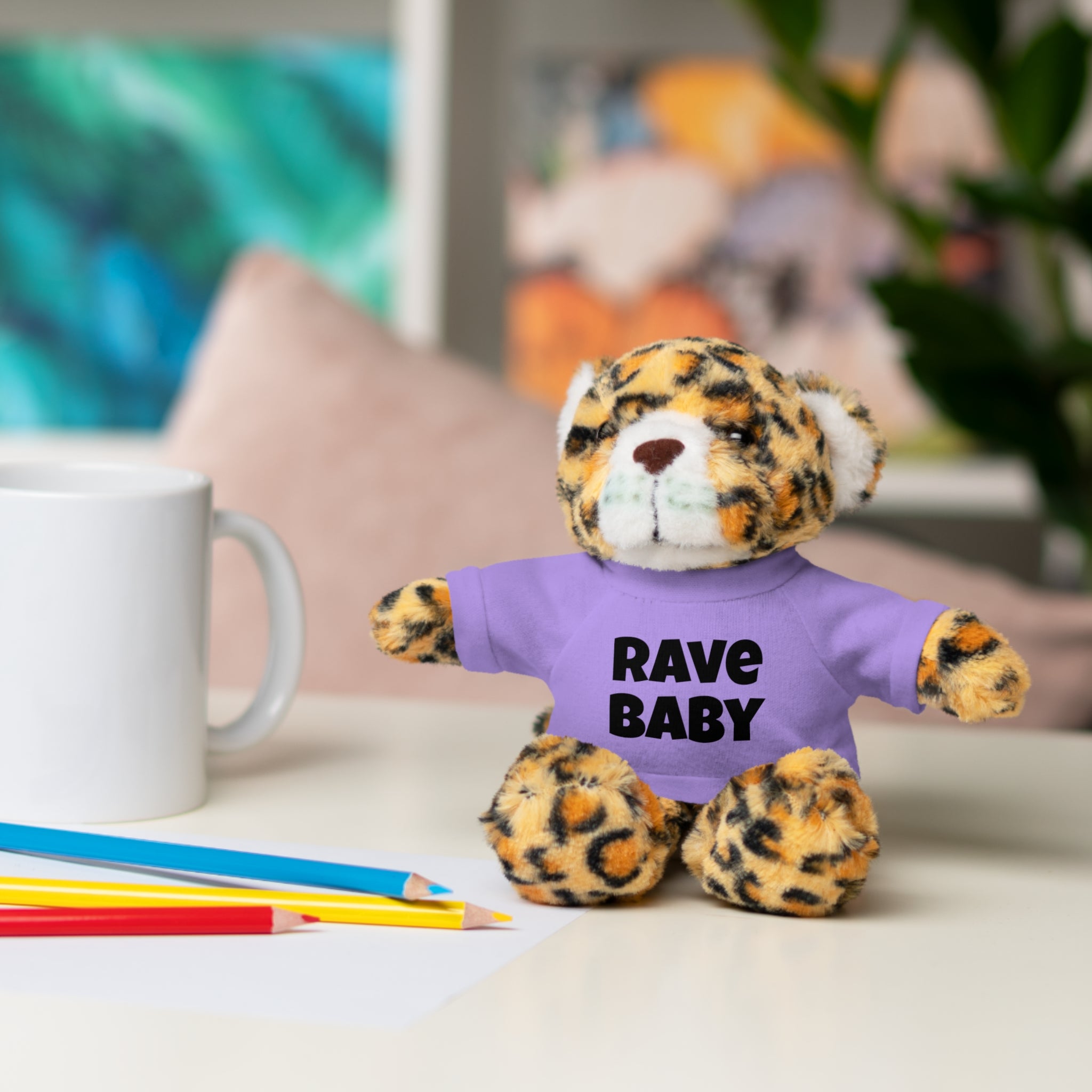 Rave Baby Stuffed Animal with Tee