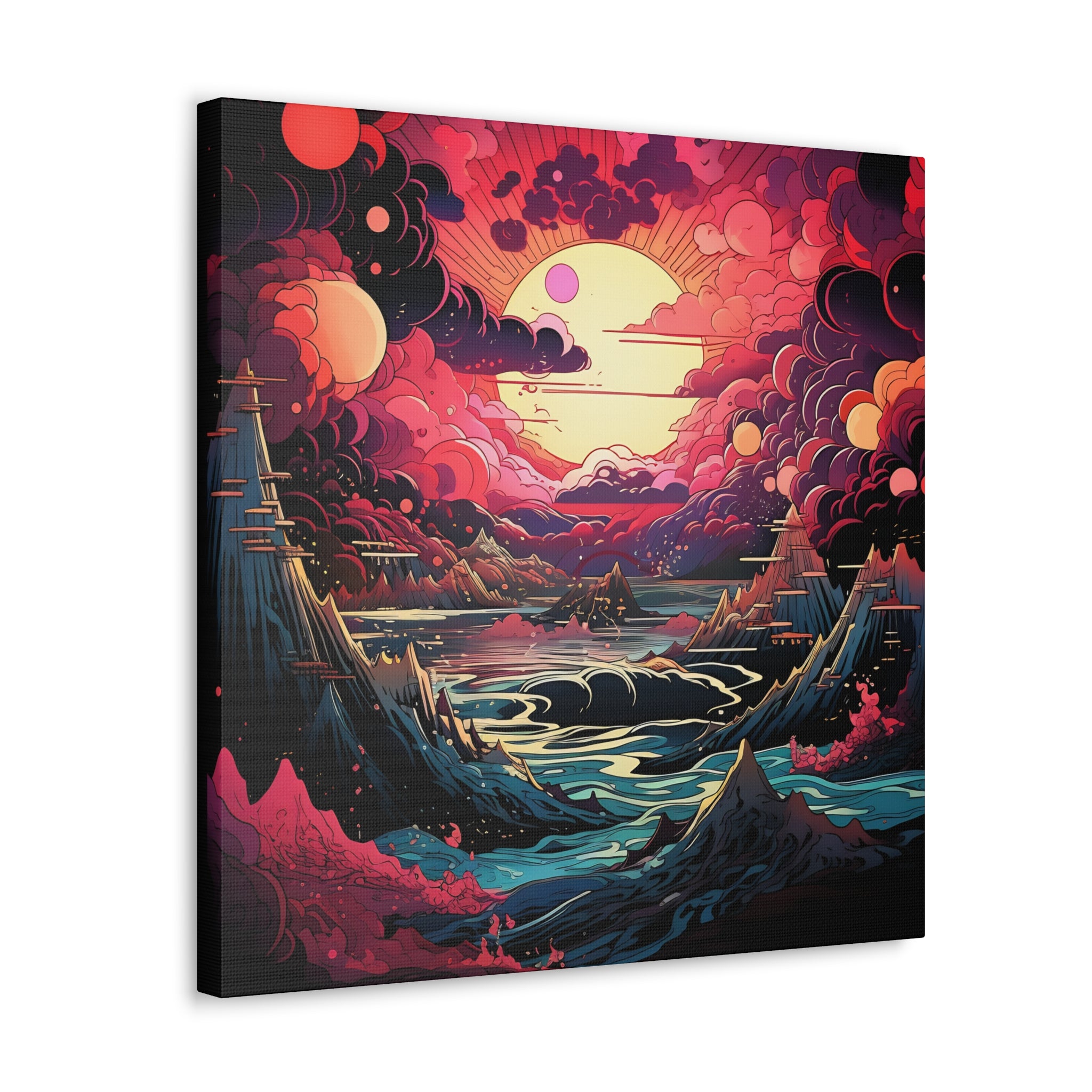 Space Safari Canvas Print Art