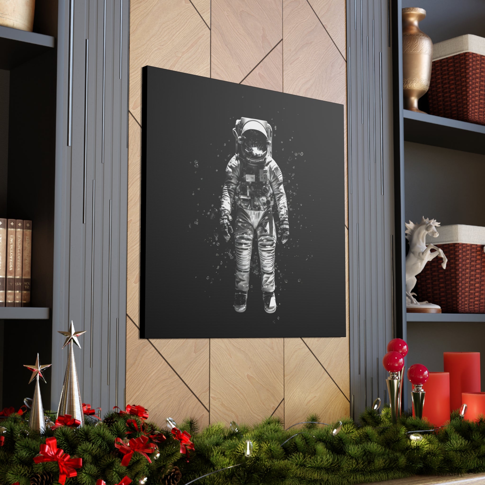 Astronaut Aesthetics Canvas Print Art