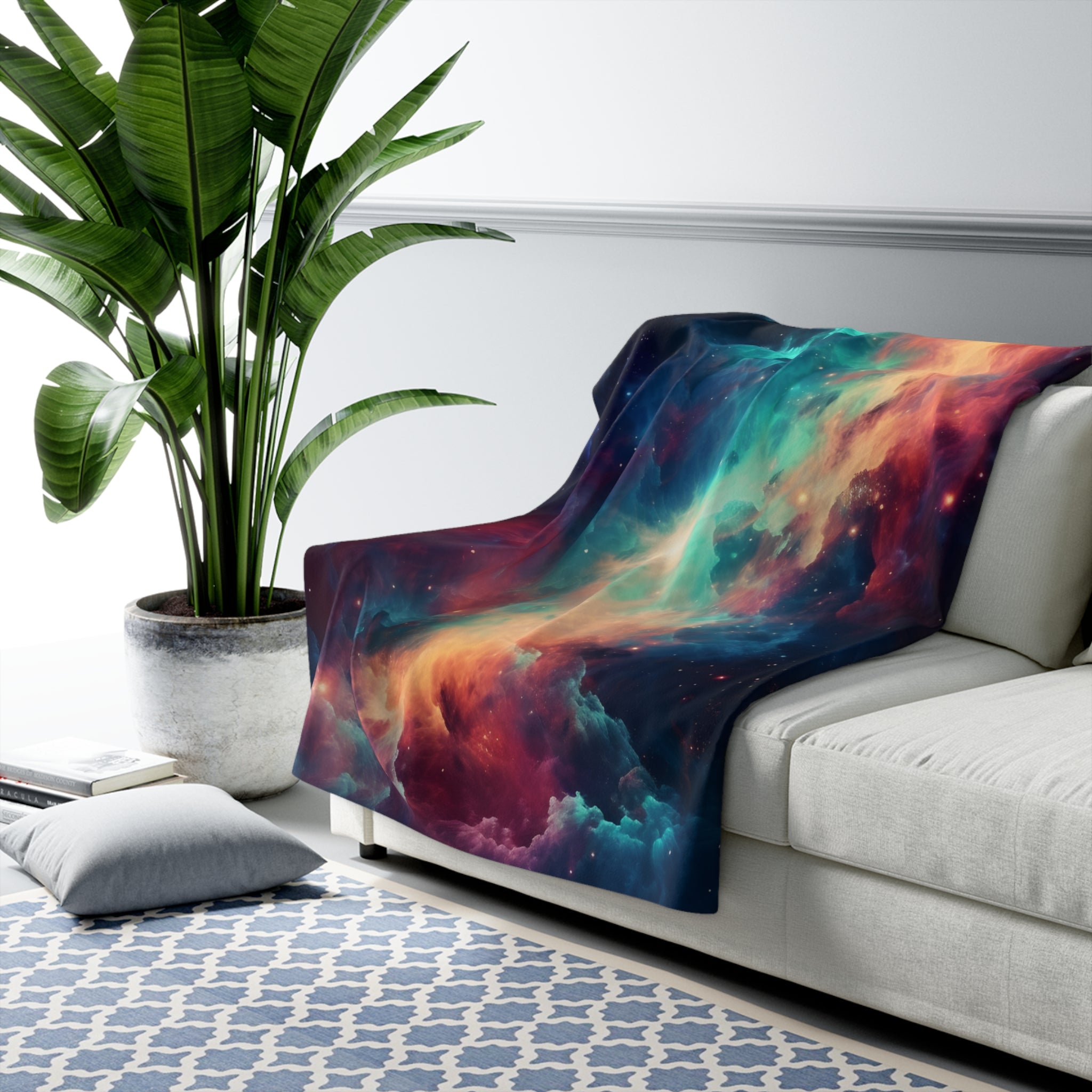 Supernova Stomper Fleece Blanket