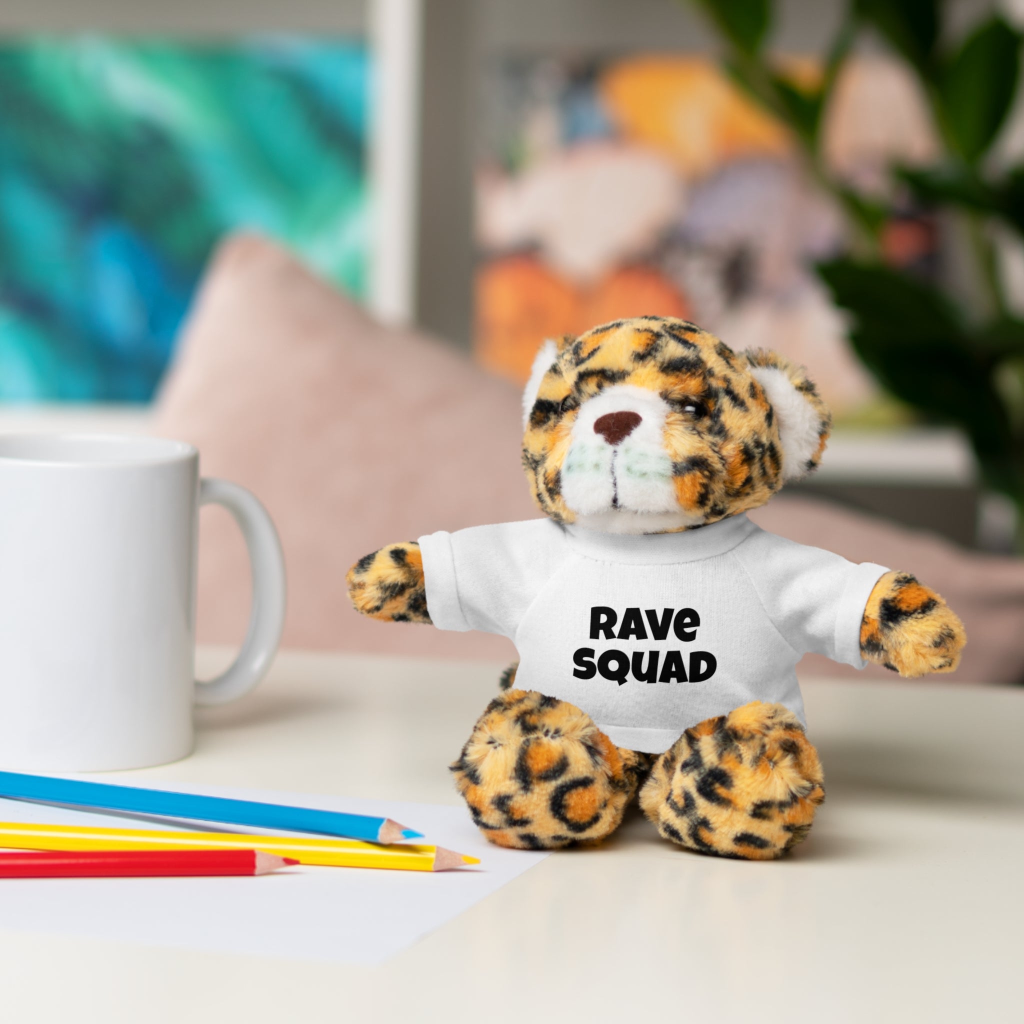 Rave Squad Stuffed Animal with Tee