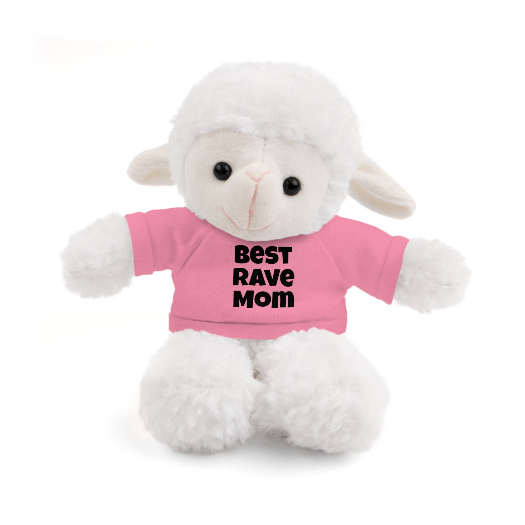 Best Rave Mom Stuffed Animal with Tee