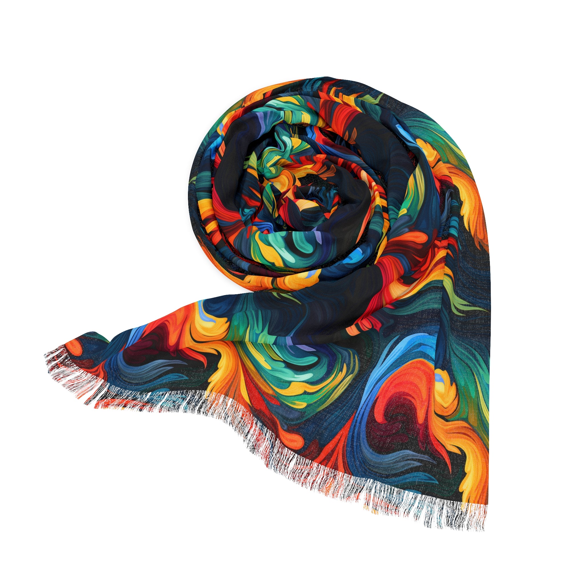 Technicolor Tranquility Light Rave Scarf