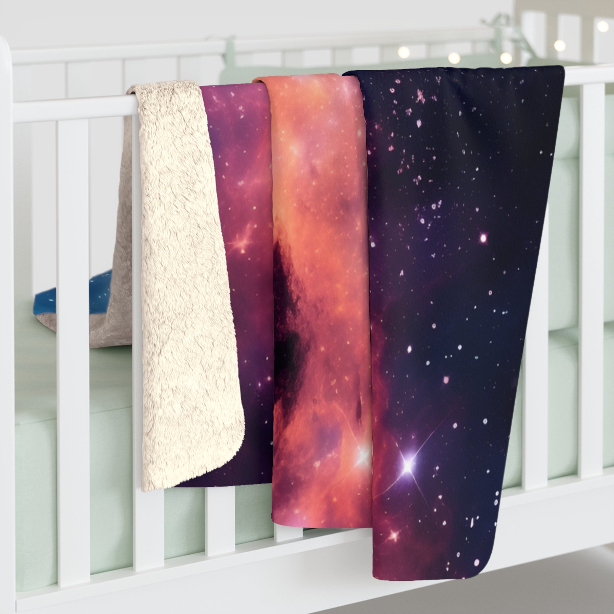 Nebulous Orbit Fleece Blanket