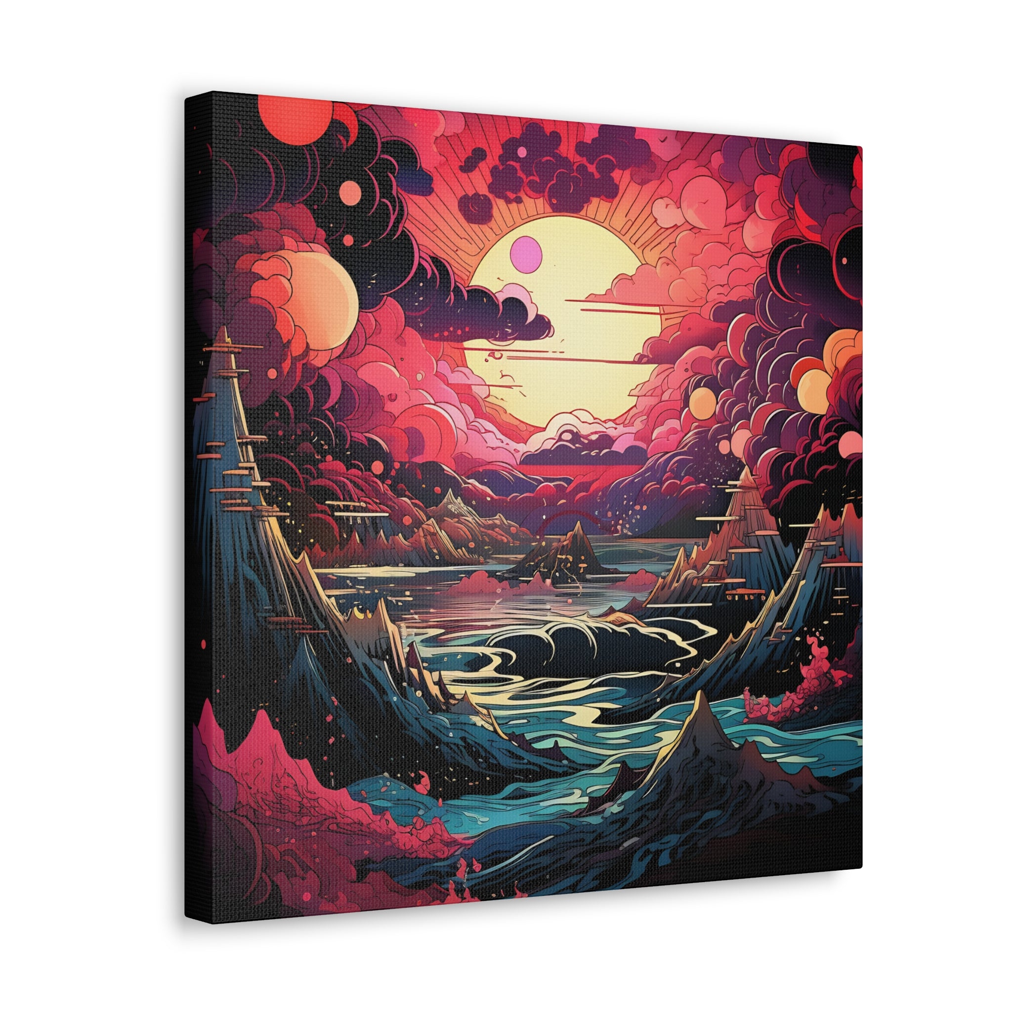 Space Safari Canvas Print Art