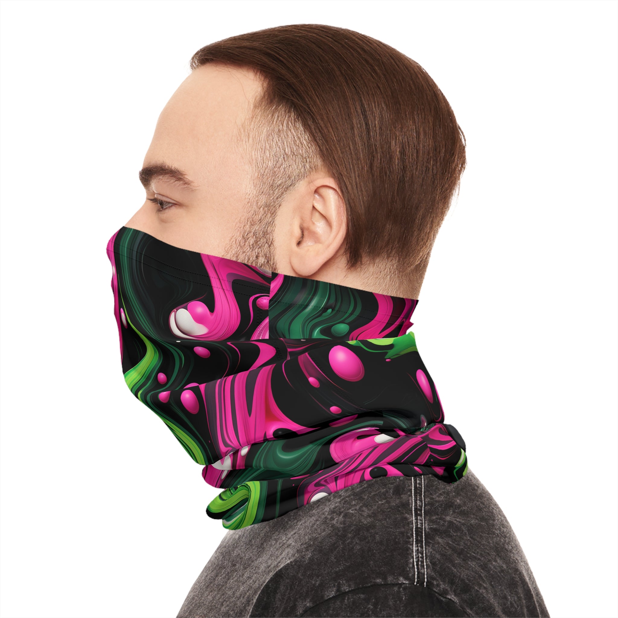 Luminescent Labyrinth Bandana Rave Mask