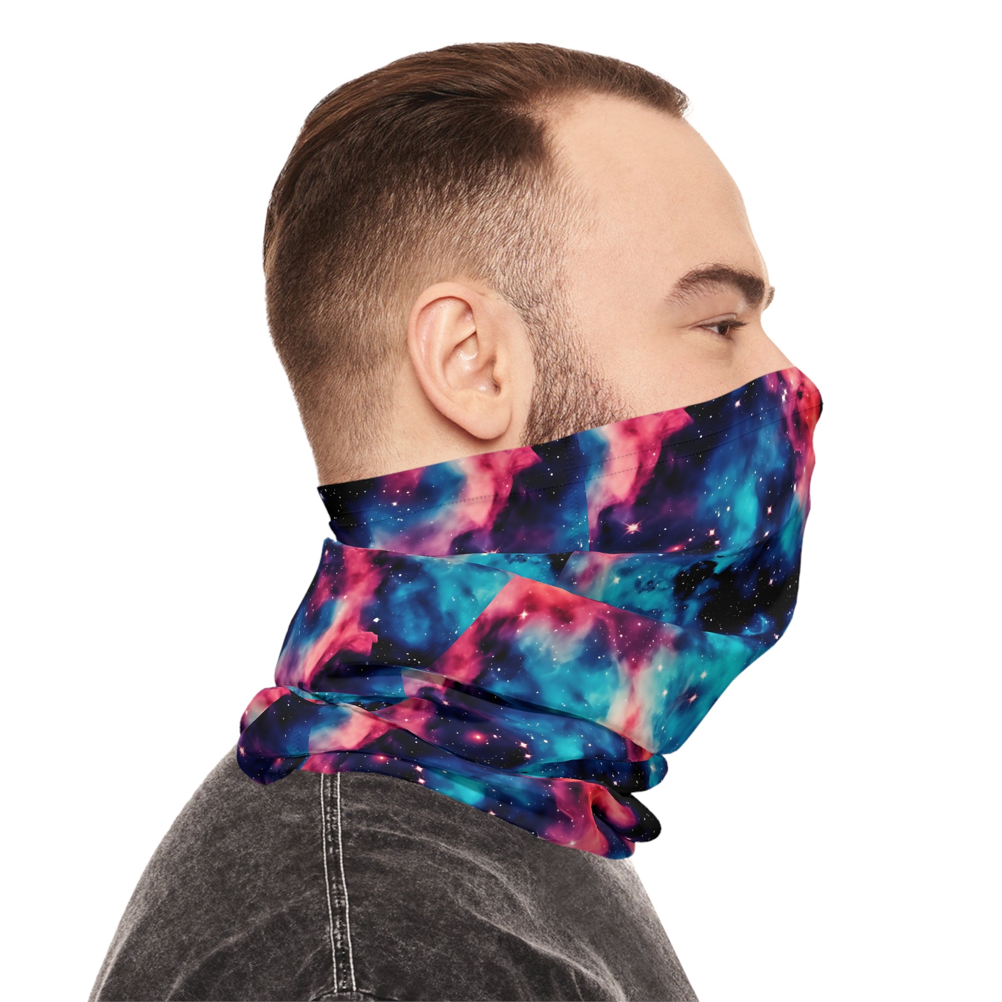 Spiral Galaxy Bandana Rave Mask