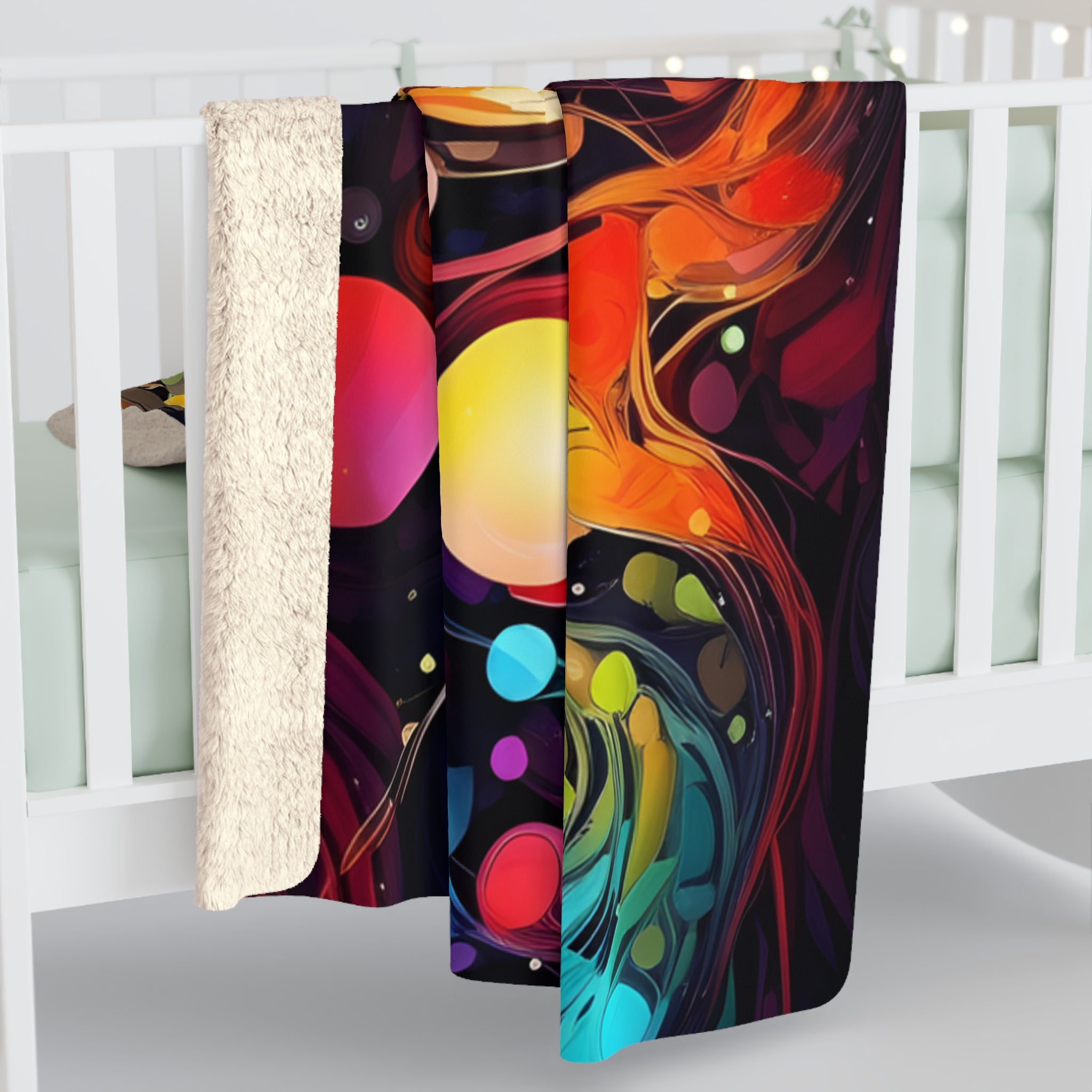 Technicolor Trip Fleece Blanket