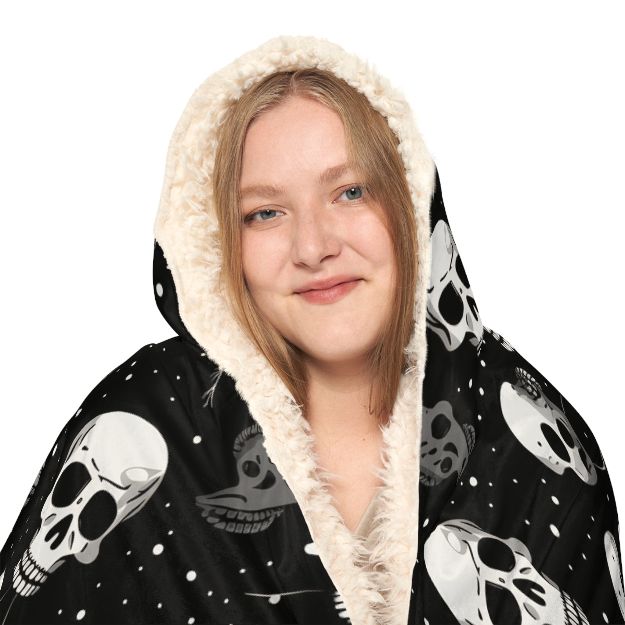 Celestial Skull Dance Snuggle Blanket