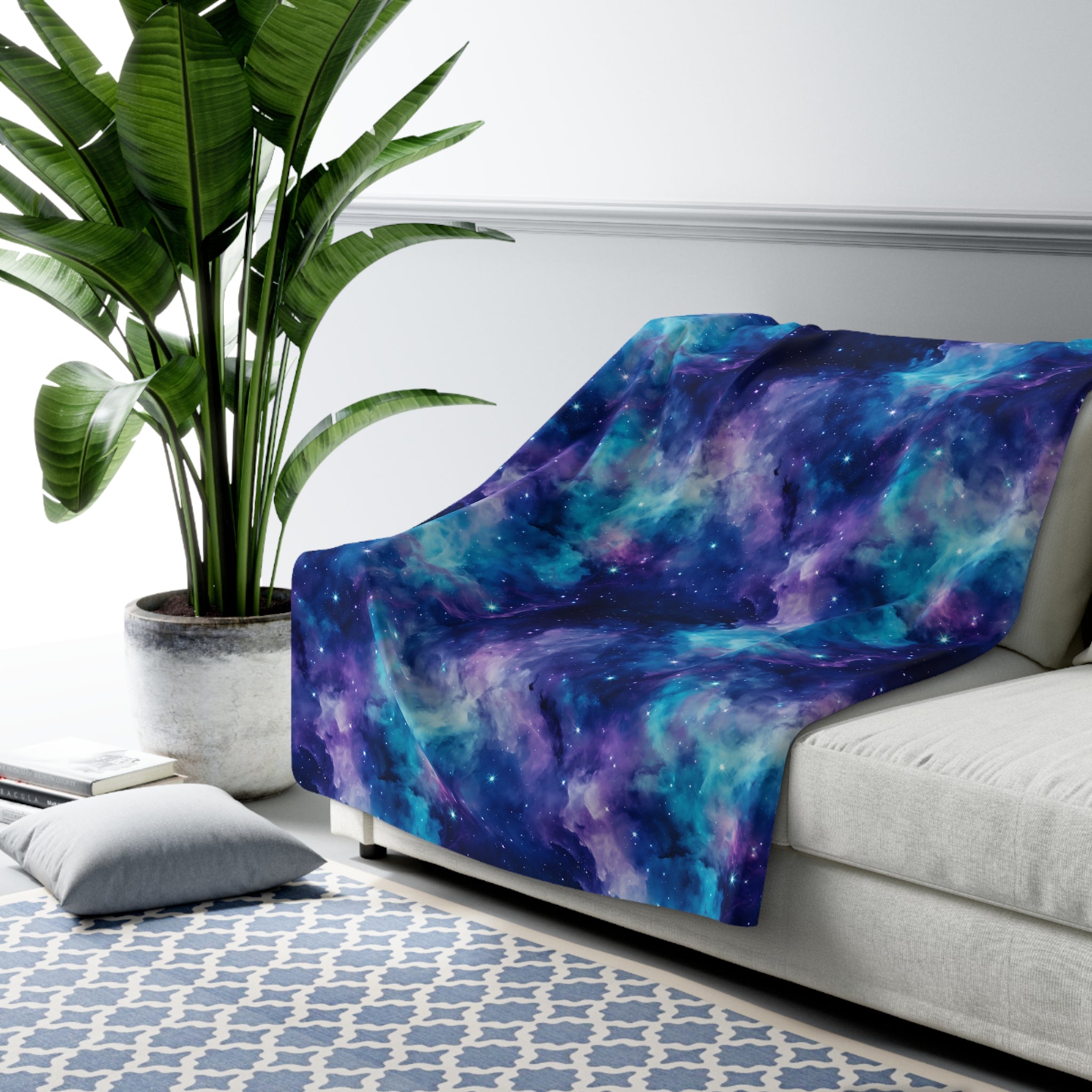 Cosmic Constellation Fleece Blanket