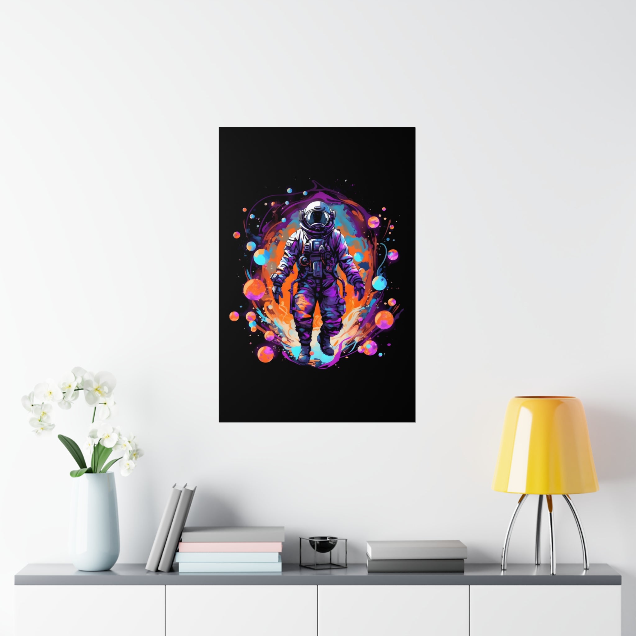 Space Age Style Premium Matte Poster