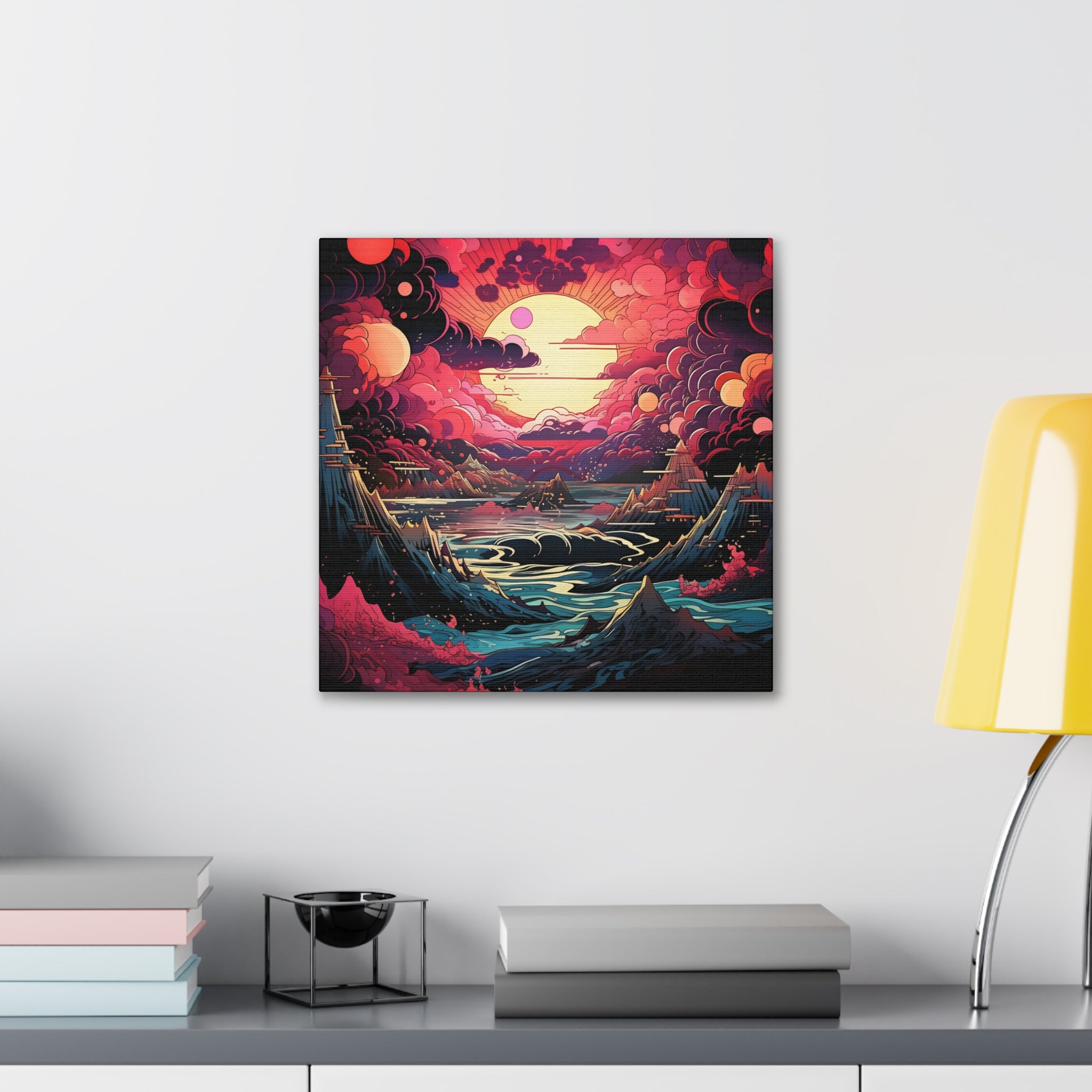 Space Safari Canvas Print Art