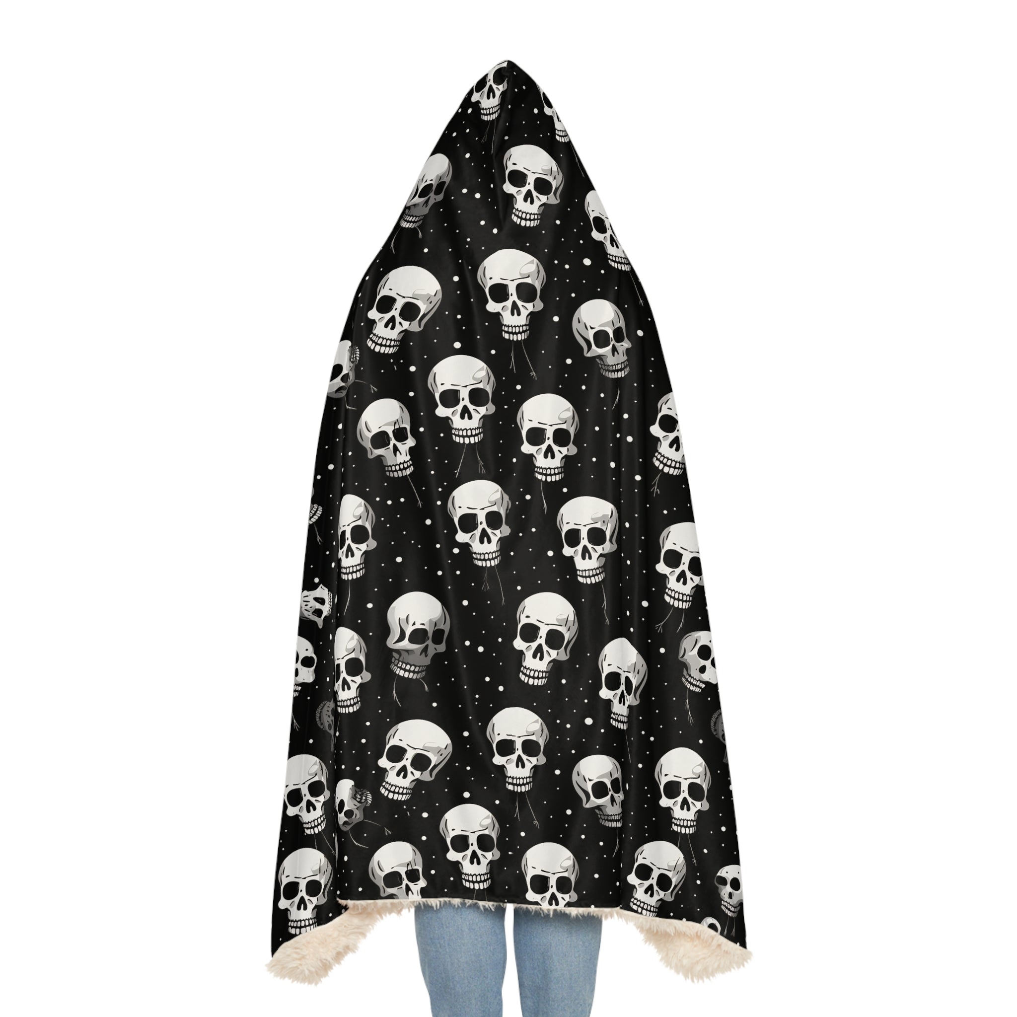 Celestial Skull Dance Snuggle Blanket