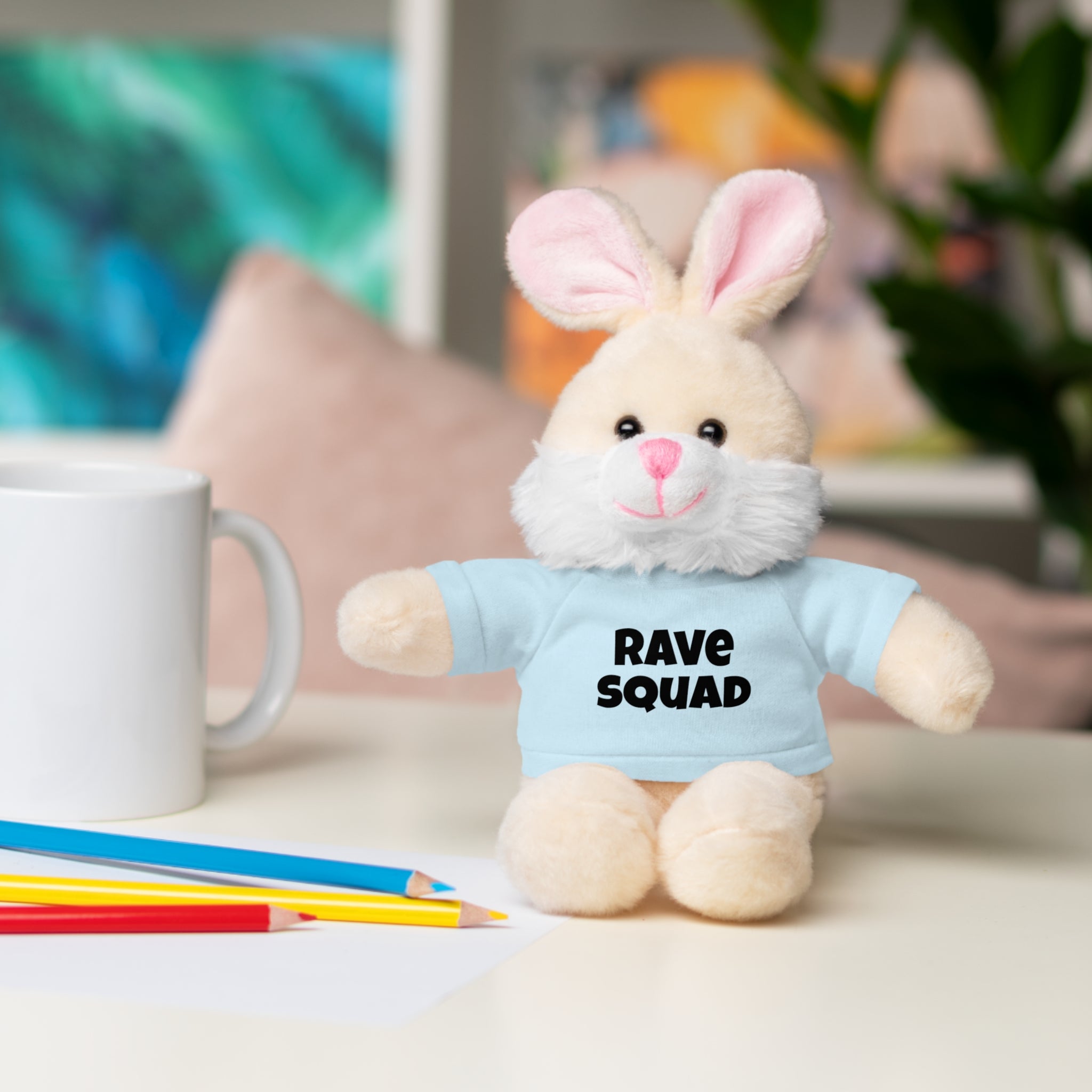 Rave Squad Stuffed Animal with Tee