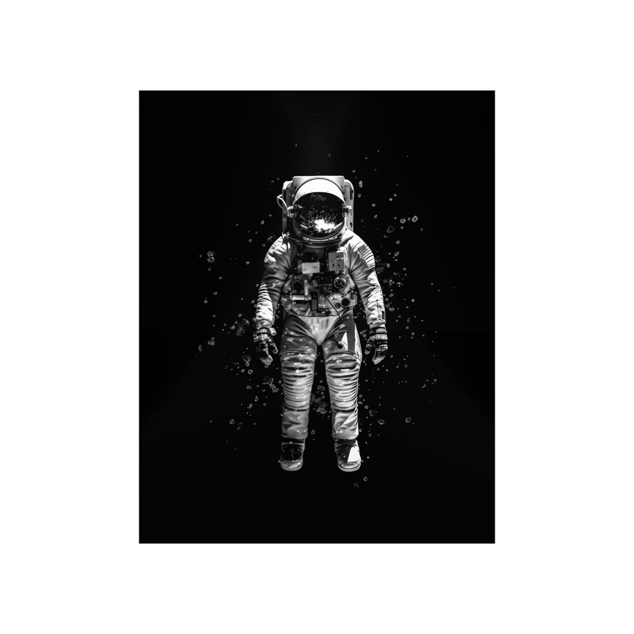 Astronaut Aesthetics Premium Matte Poster