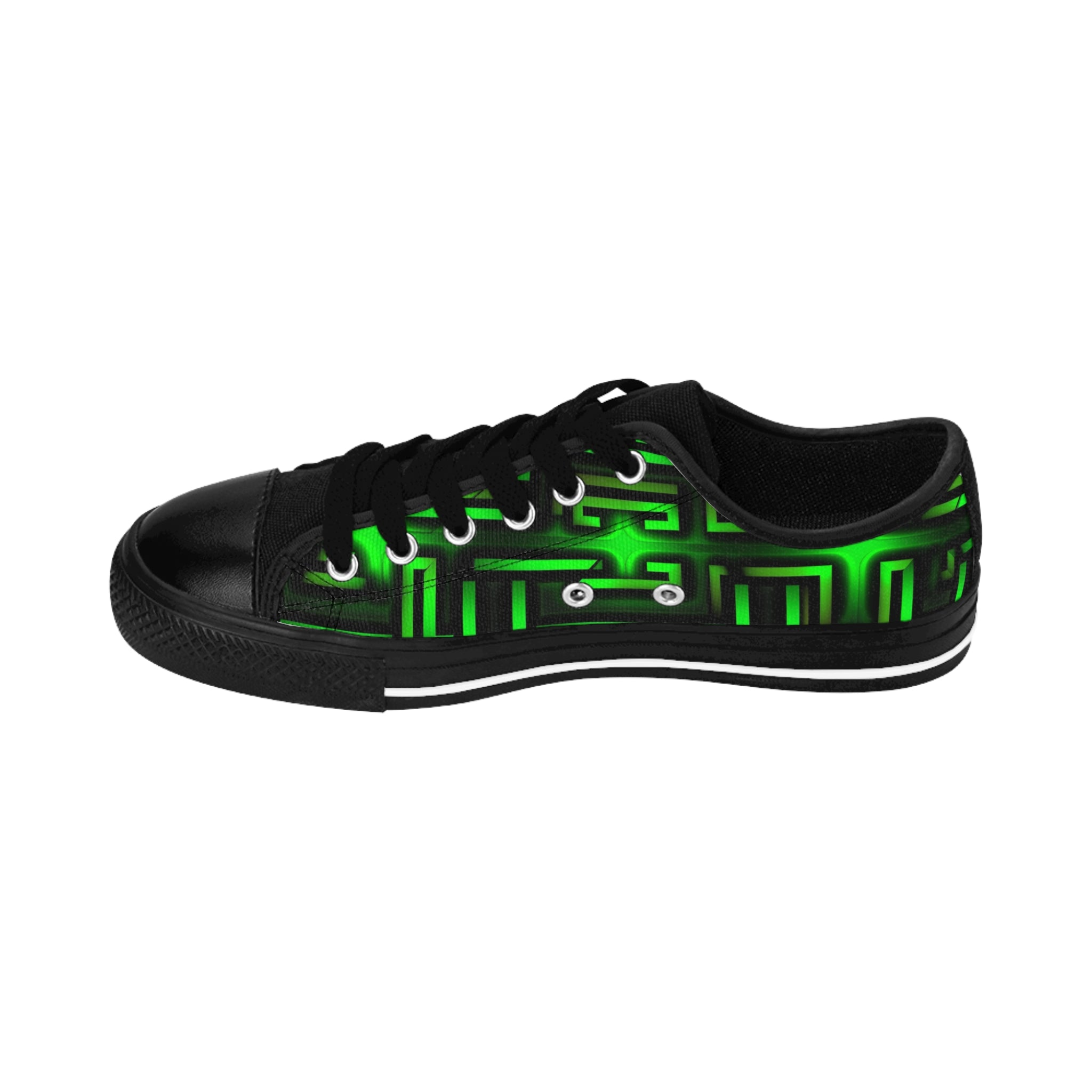 Men's Geometric Glow Low Top Shoes