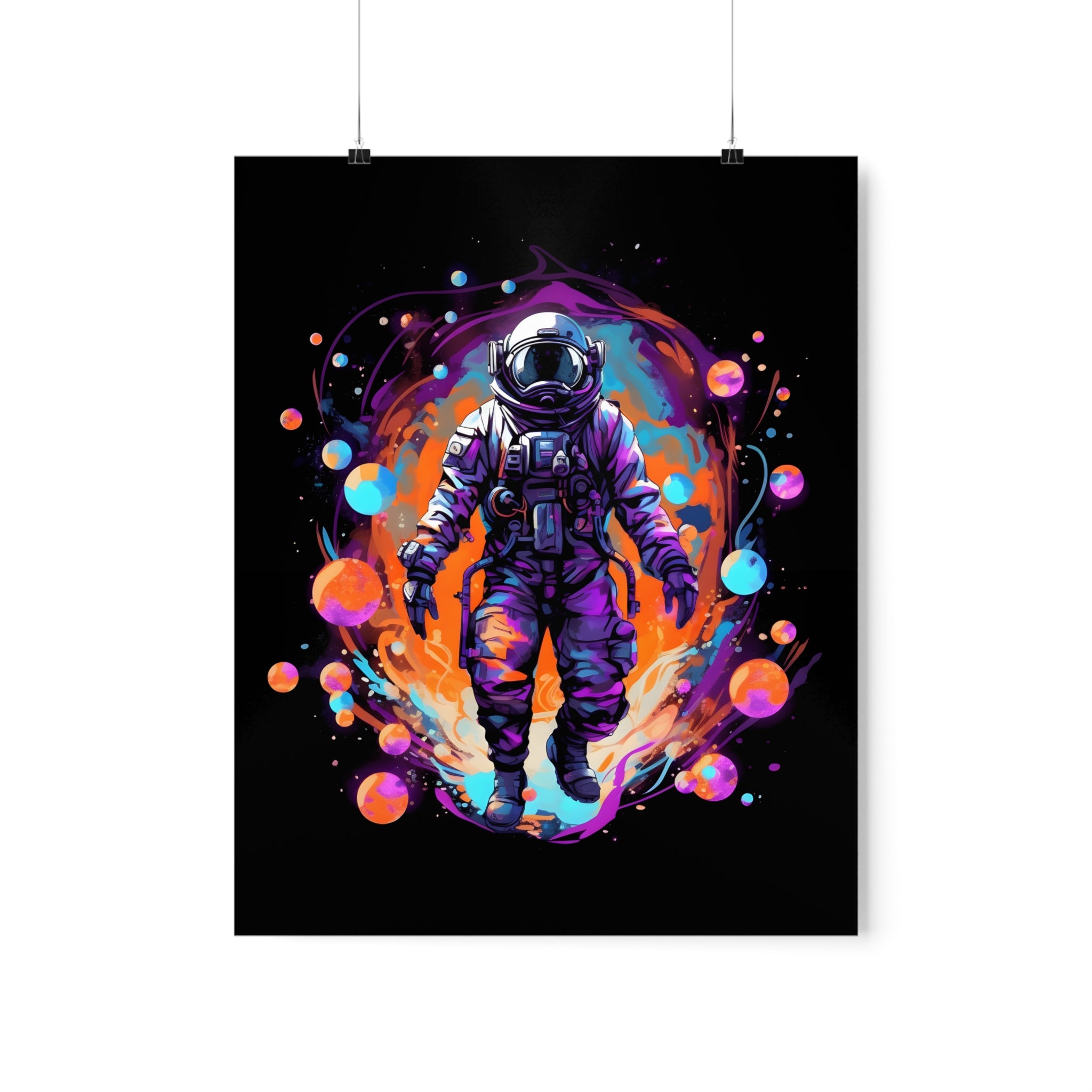 Space Age Style Premium Matte Poster