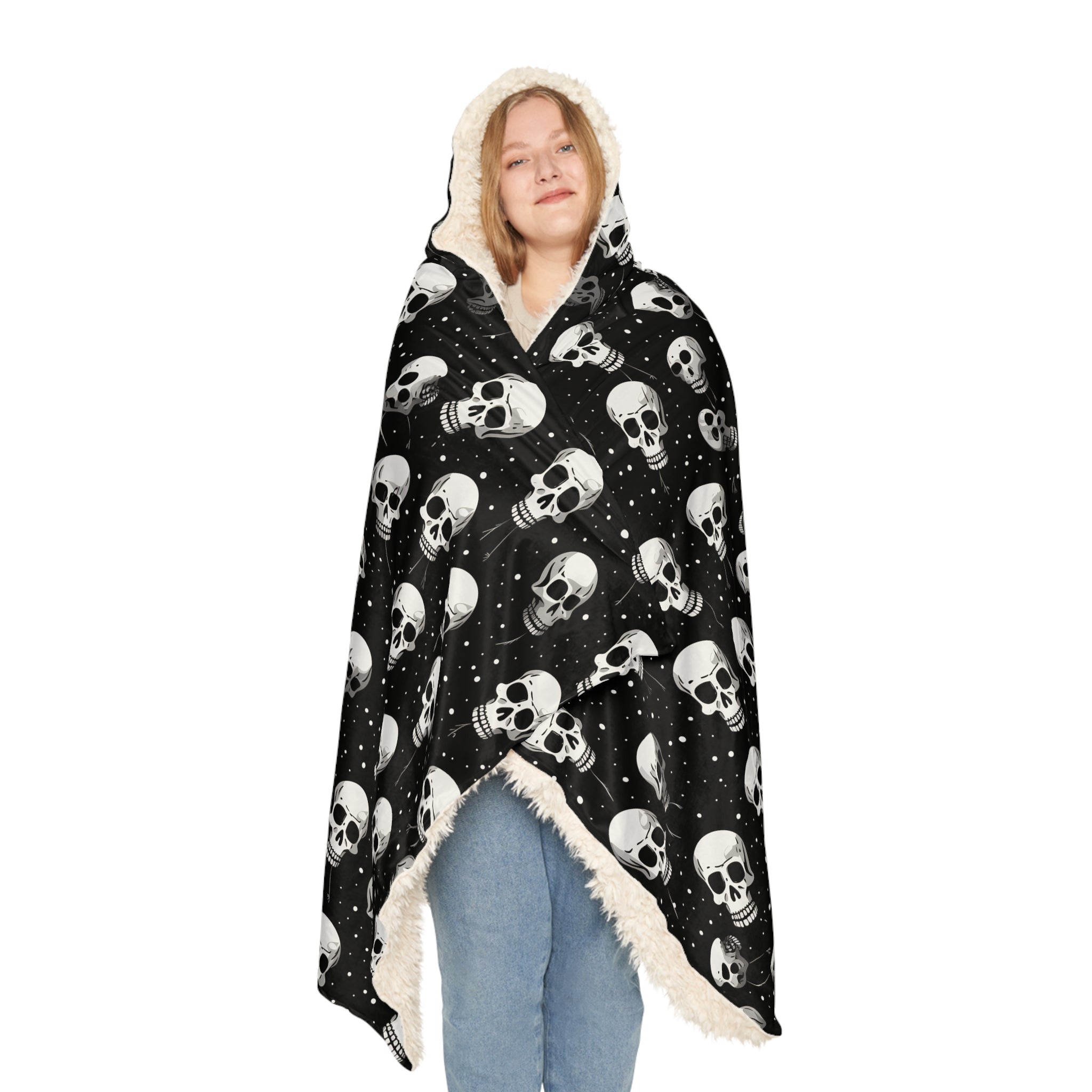 Celestial Skull Dance Snuggle Blanket