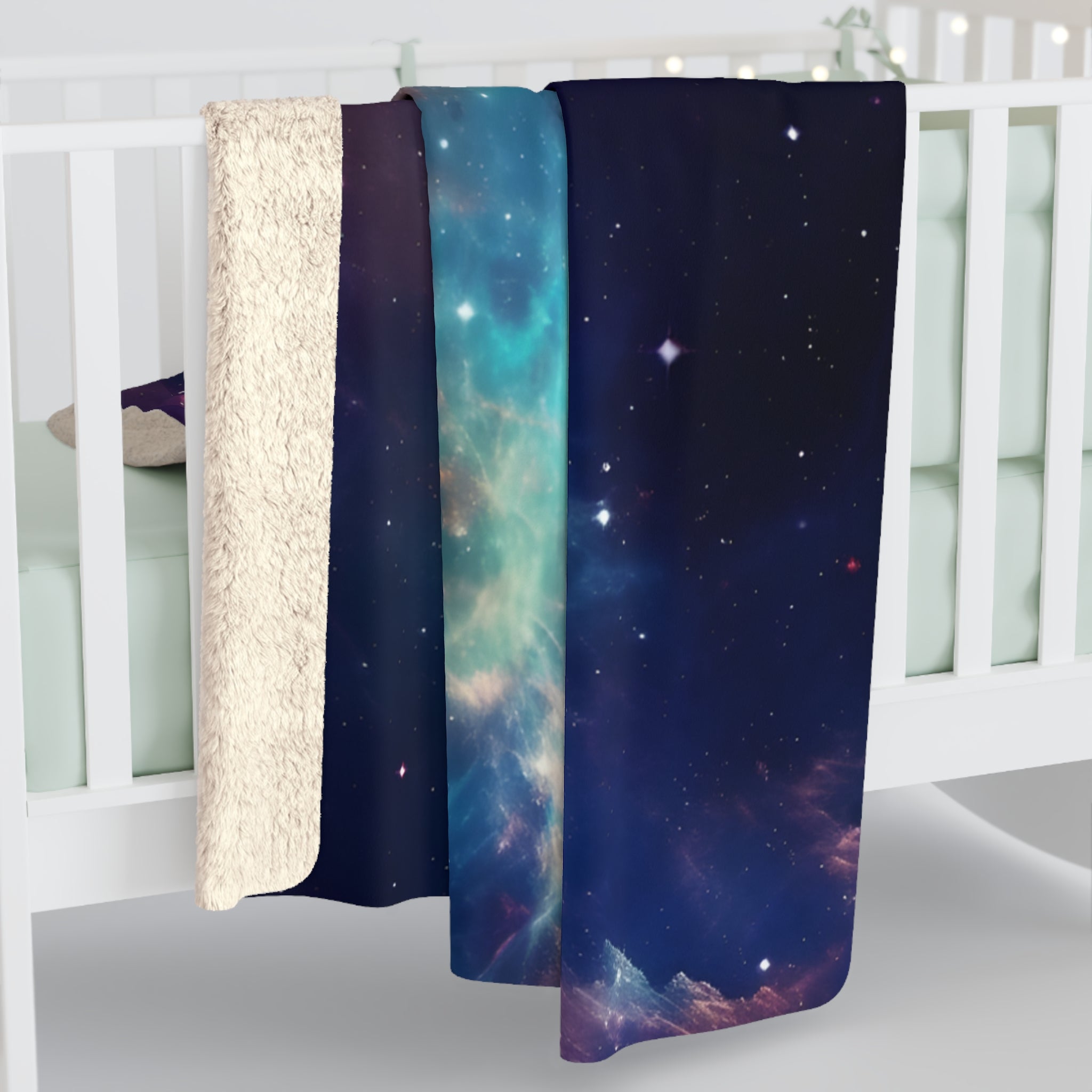 Galactic Glimmer Fleece Blanket