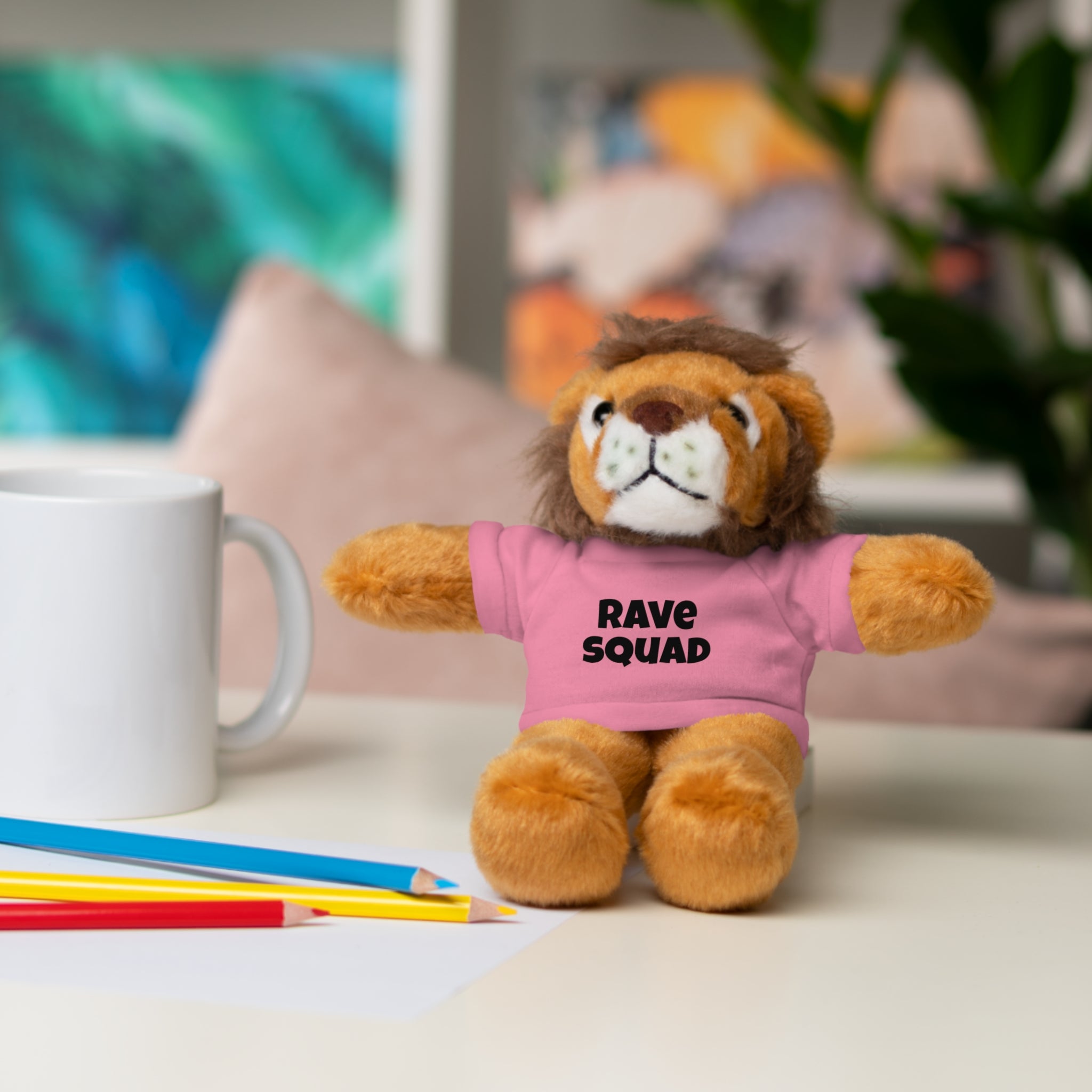 Rave Squad Stuffed Animal with Tee