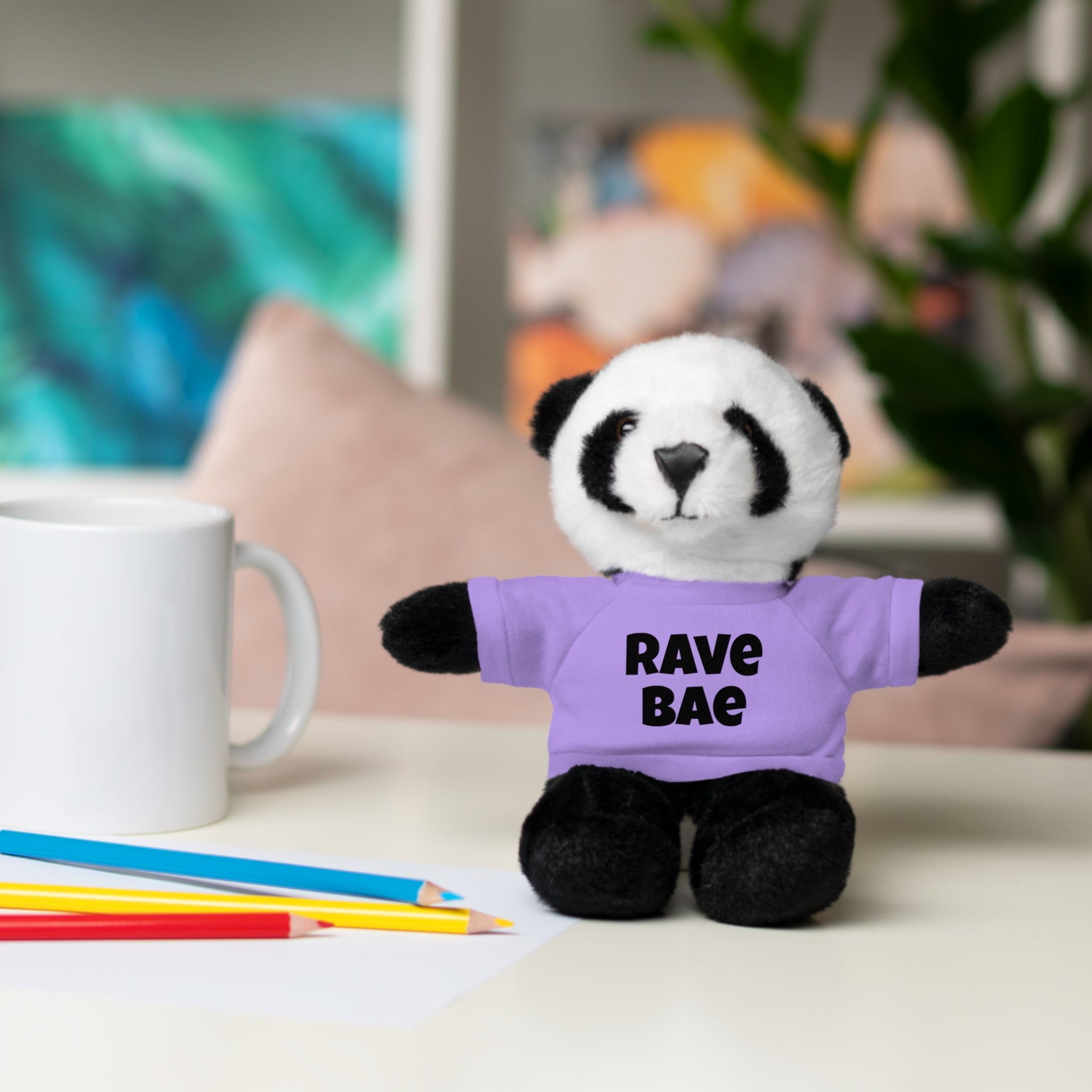 Rave Bae Stuffed Animal with Tee