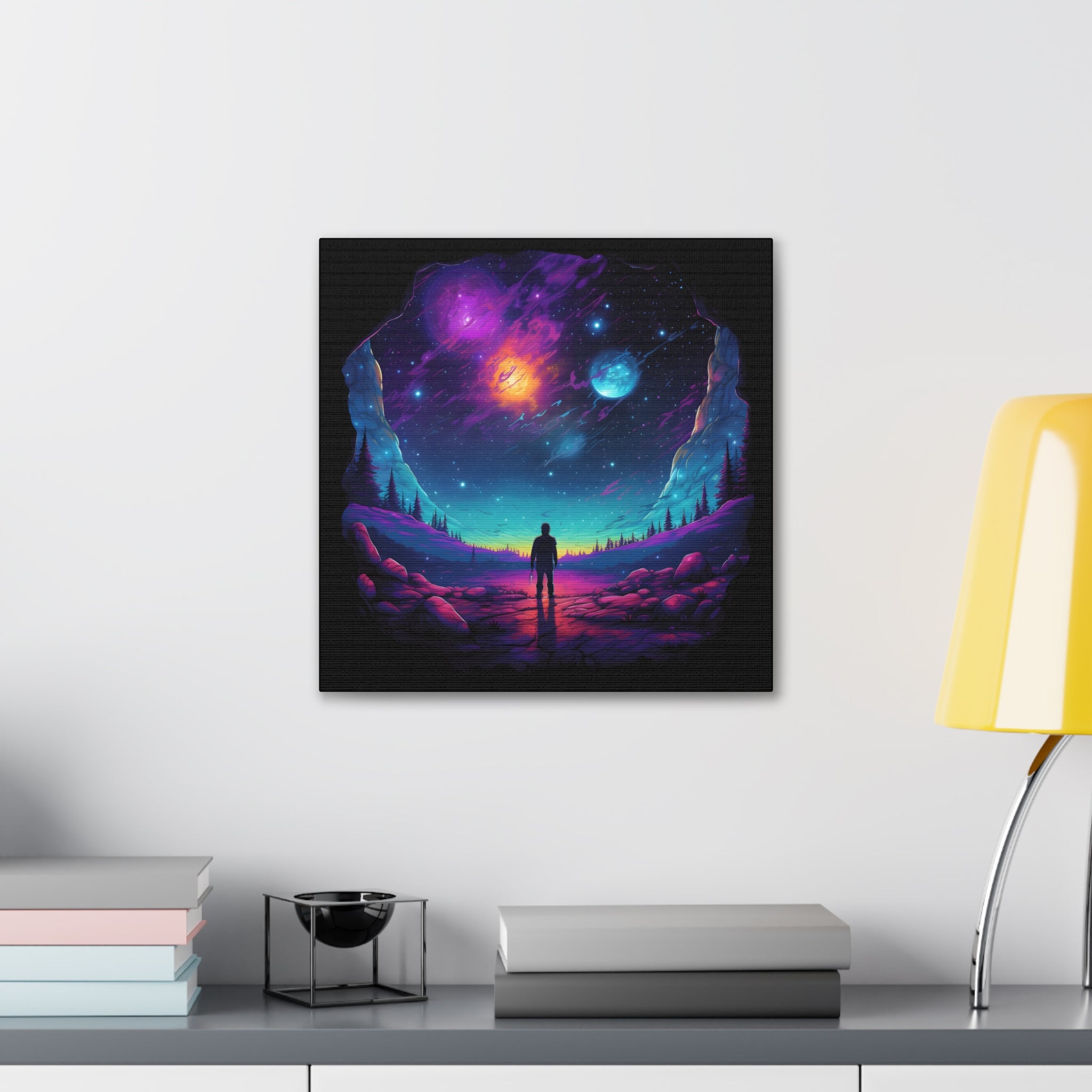 Nebula Nights Canvas Print Art