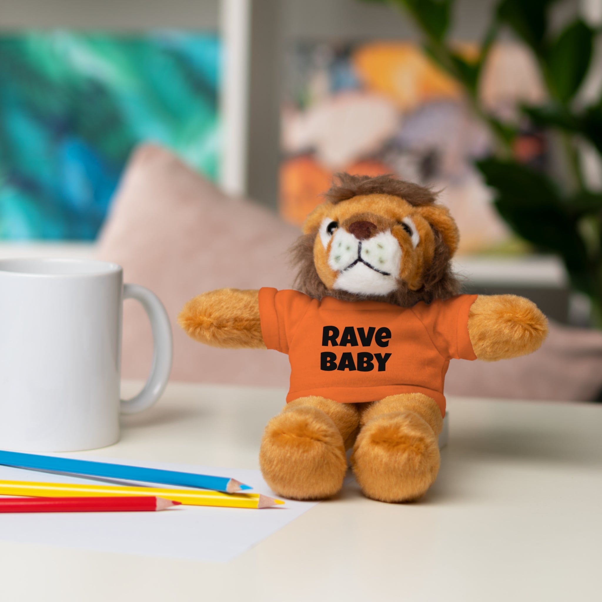 Rave Baby Stuffed Animal with Tee