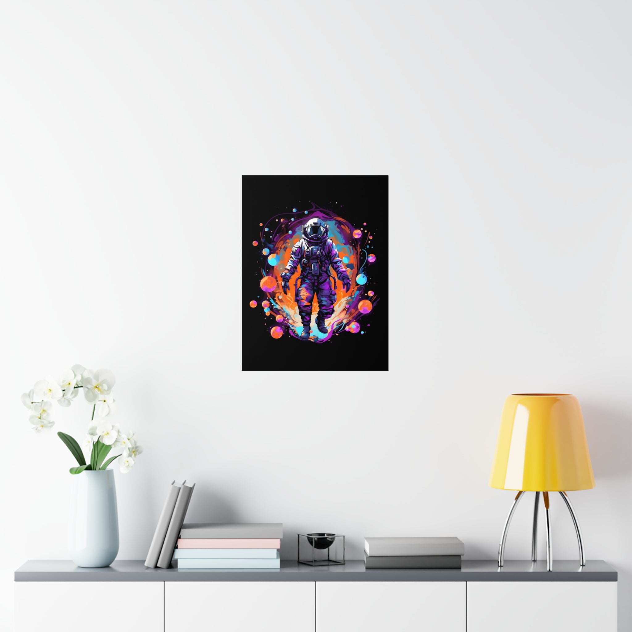 Space Age Style Premium Matte Poster