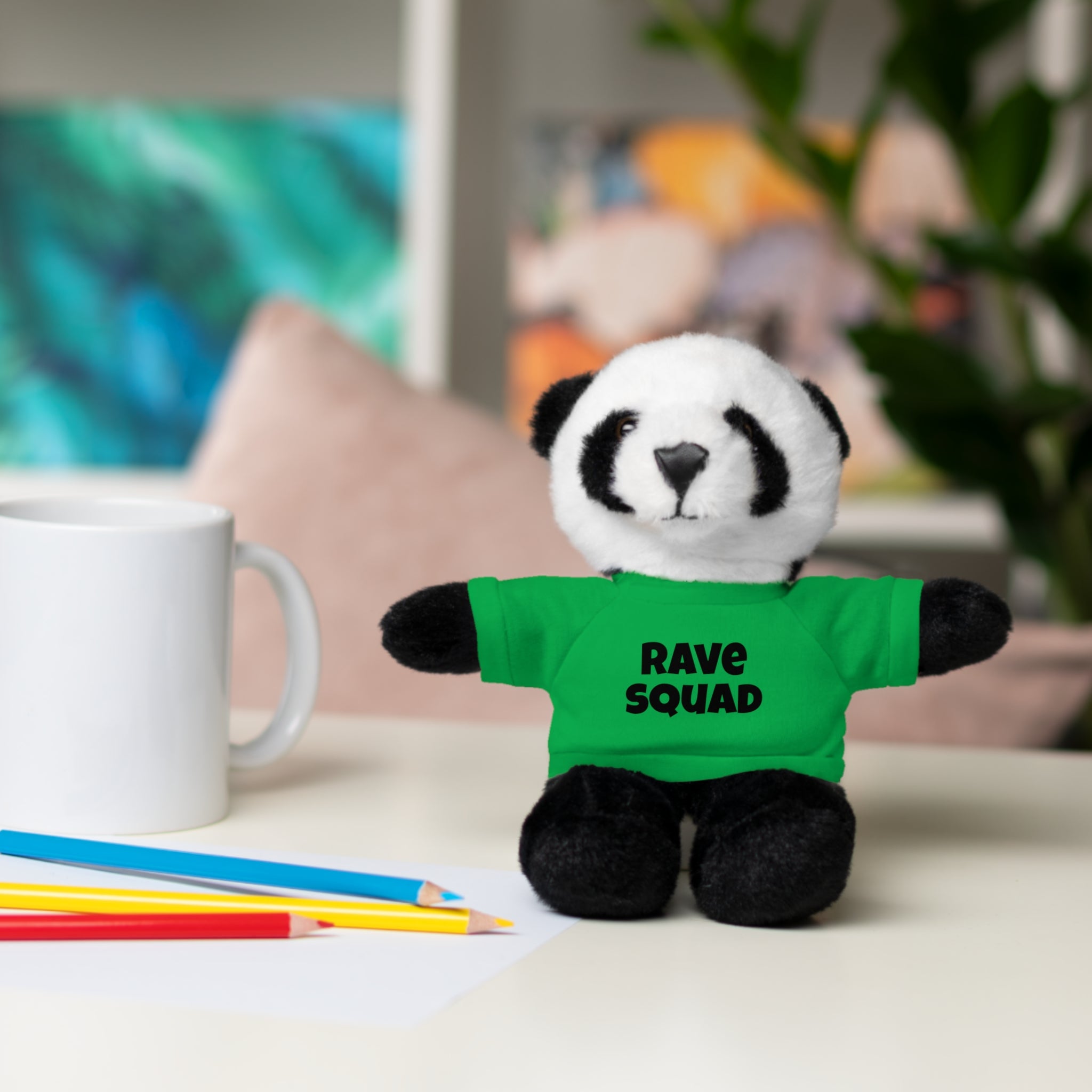 Rave Squad Stuffed Animal with Tee