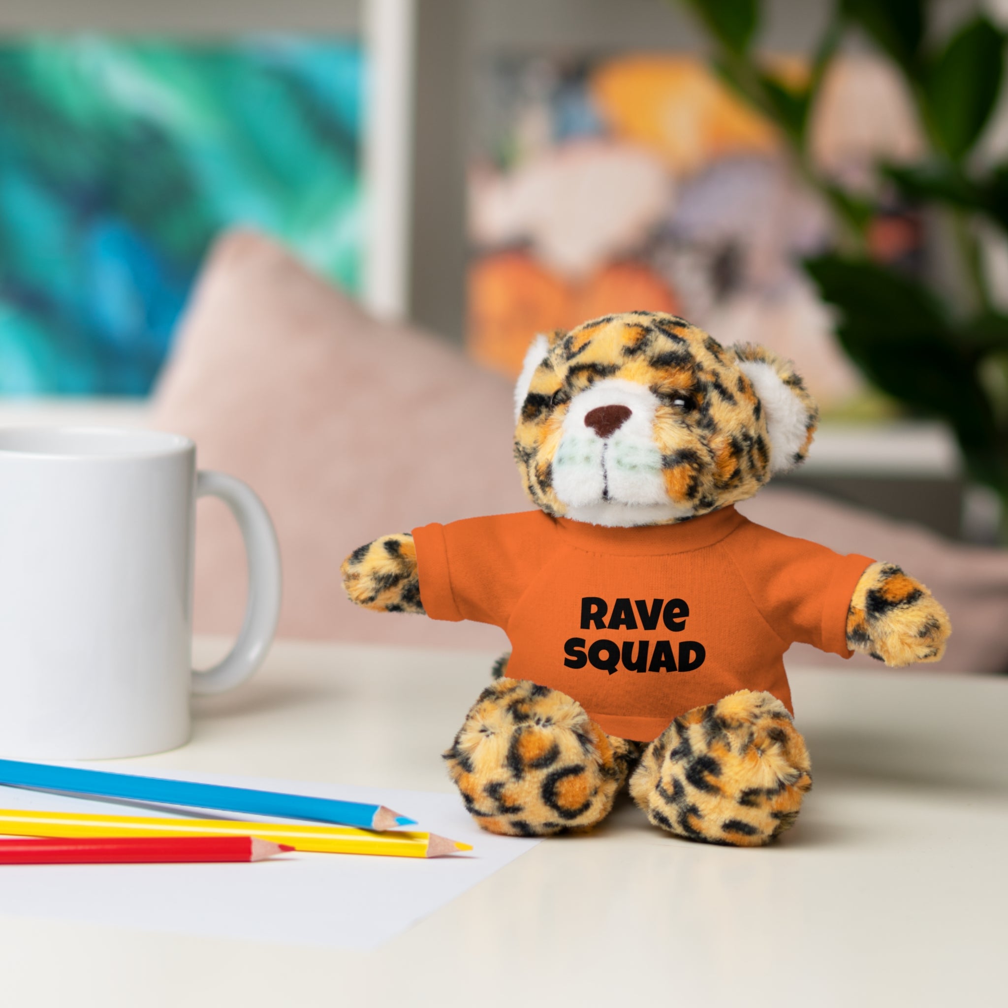 Rave Squad Stuffed Animal with Tee