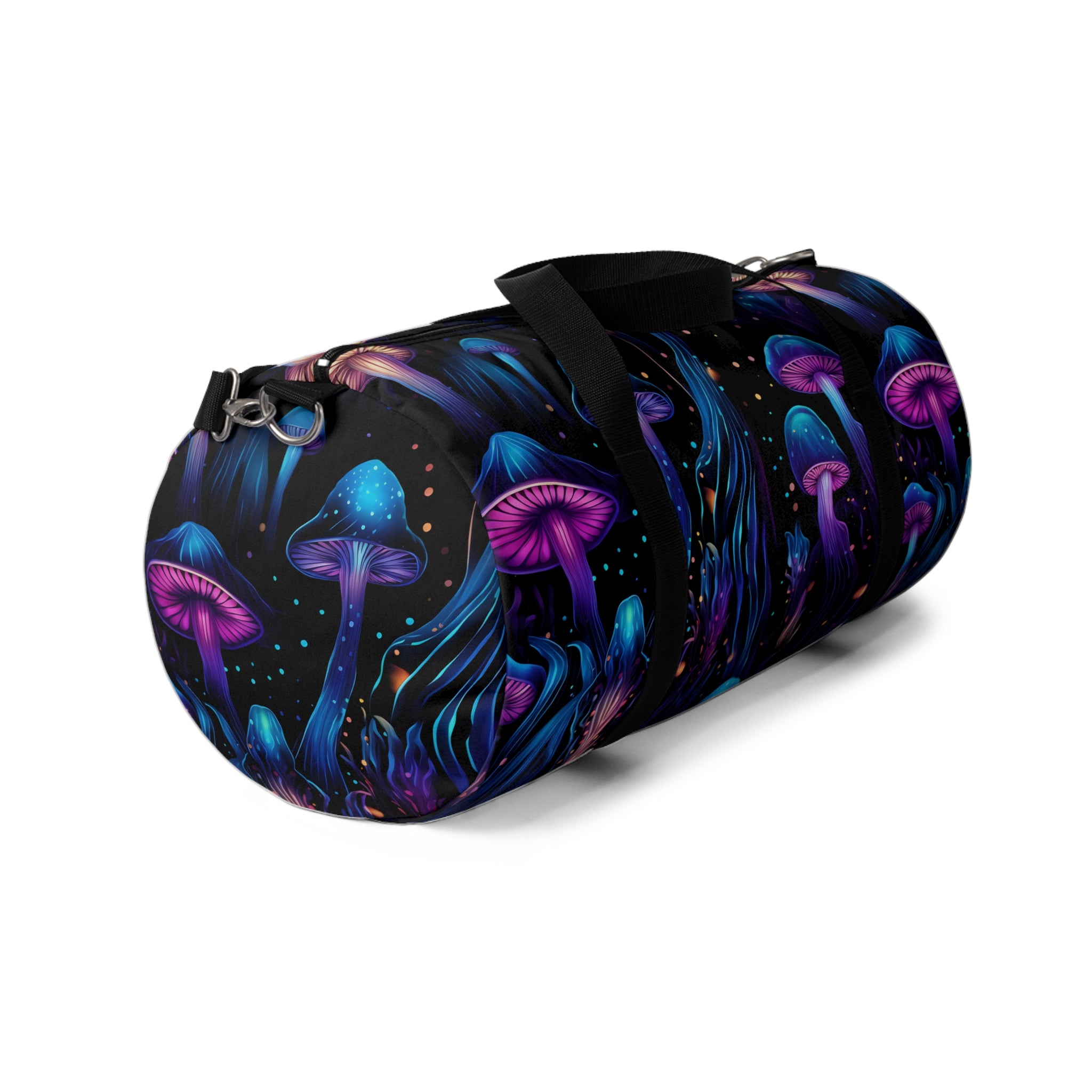 Electric Mushroom Dream Duffel Bag