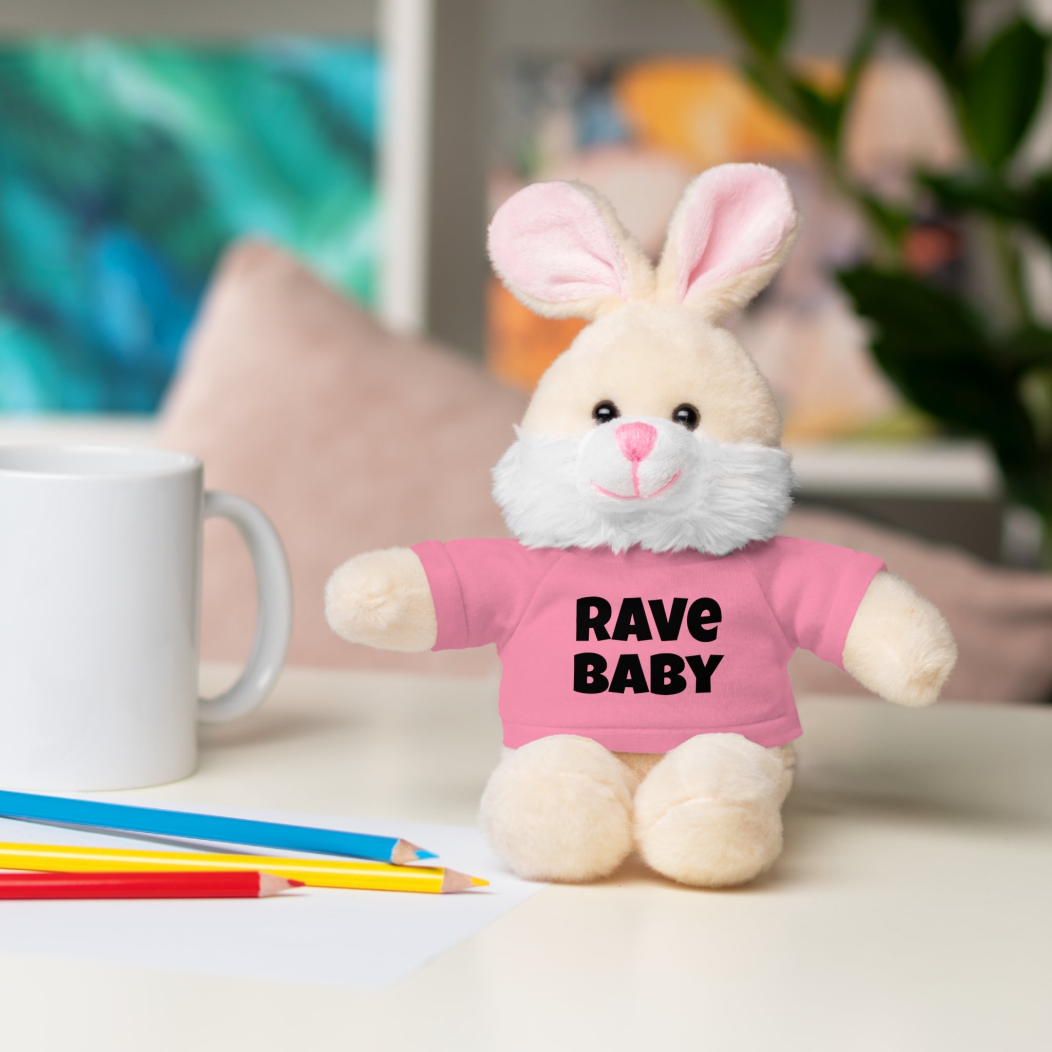 Rave Baby Stuffed Animal with Tee