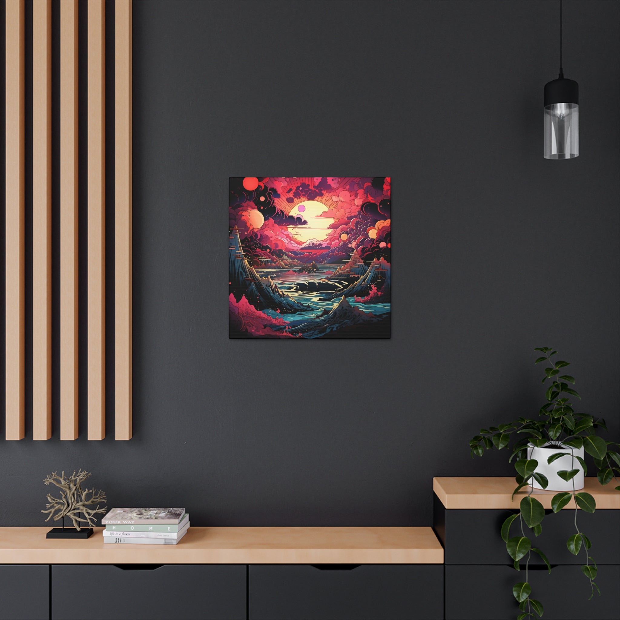 Space Safari Canvas Print Art