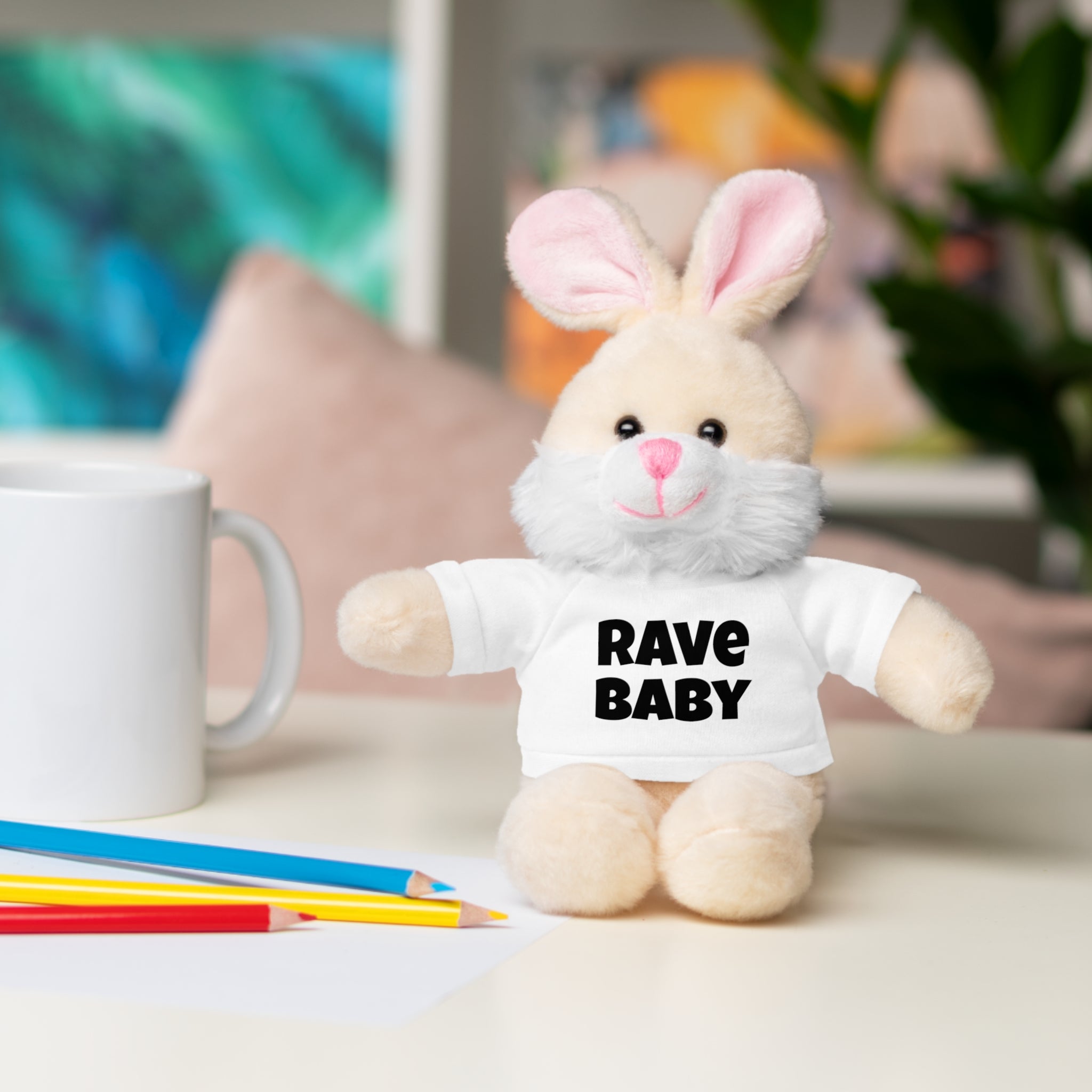 Rave Baby Stuffed Animal with Tee