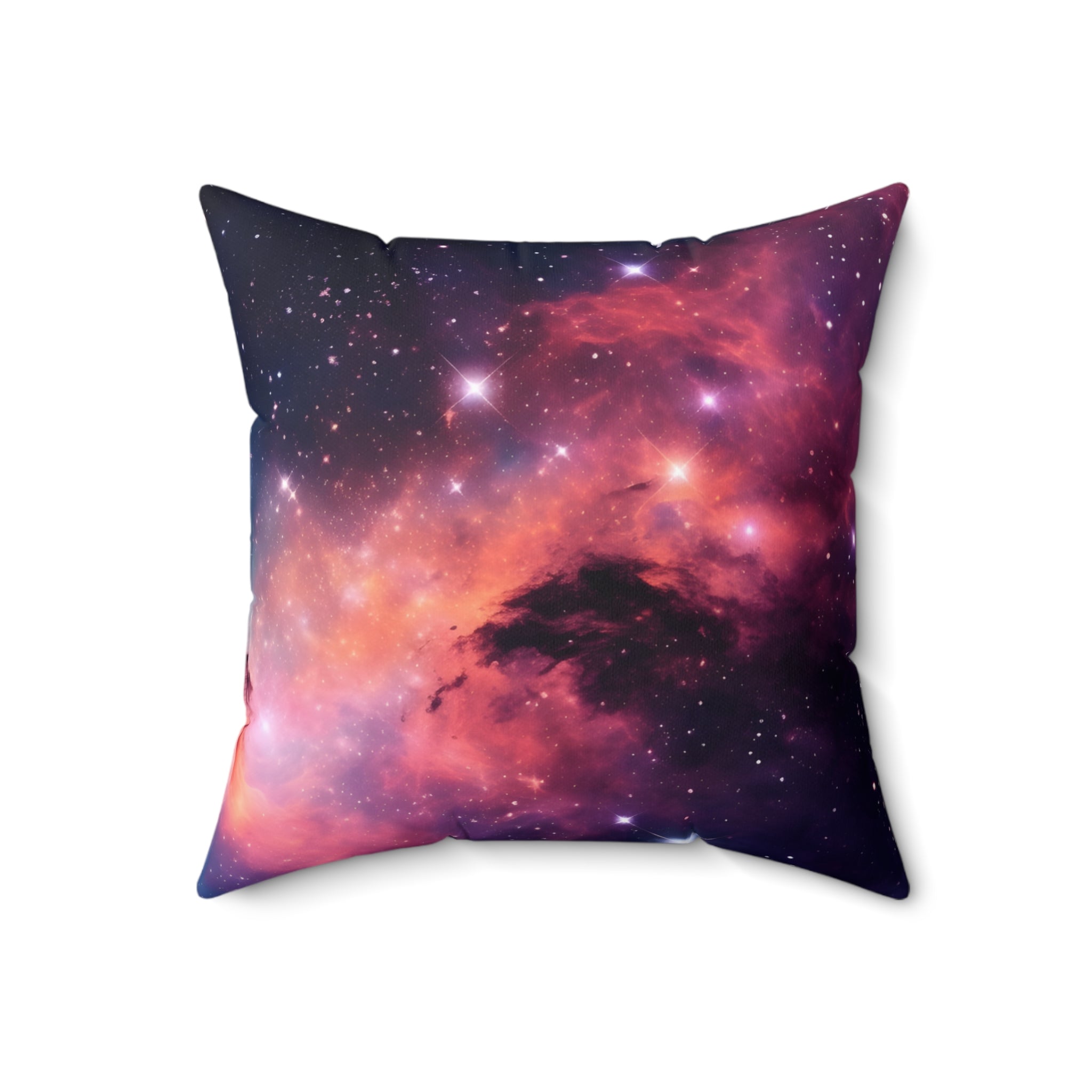 Nebulous Orbit Square Pillow