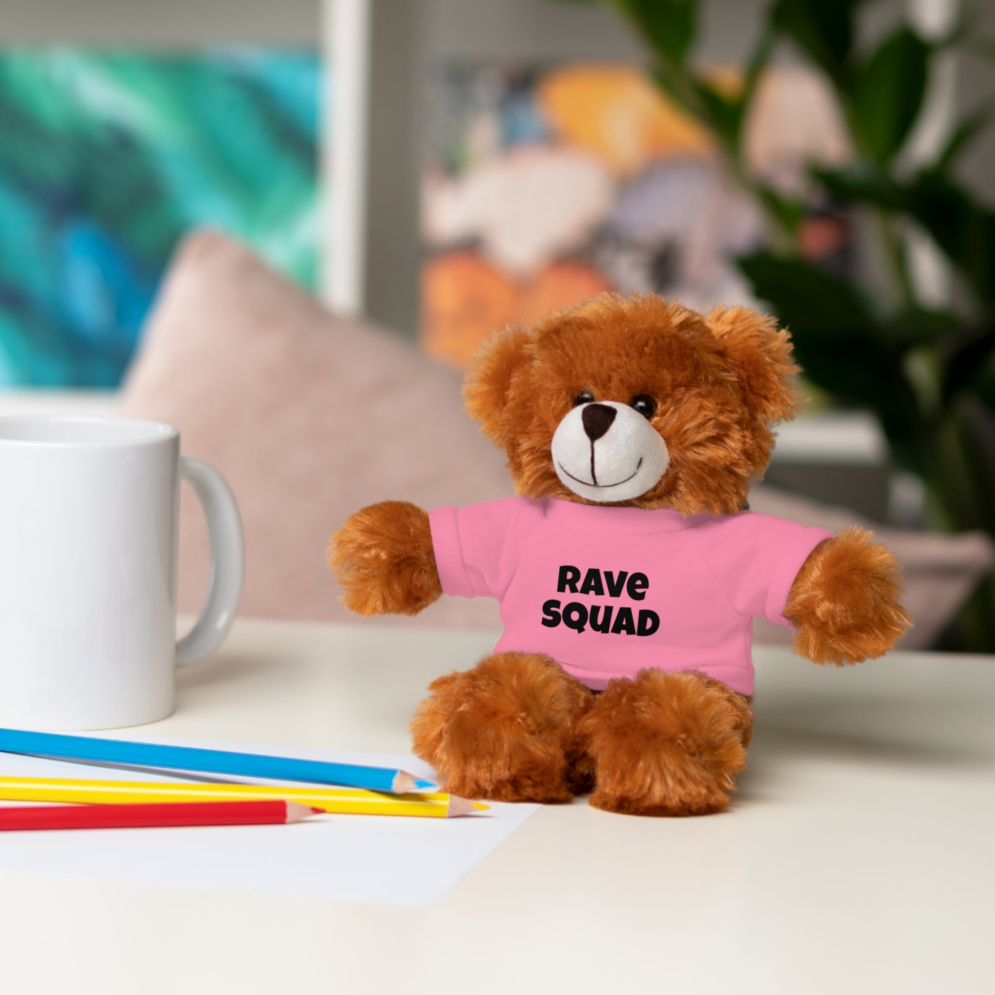 Rave Squad Stuffed Animal with Tee