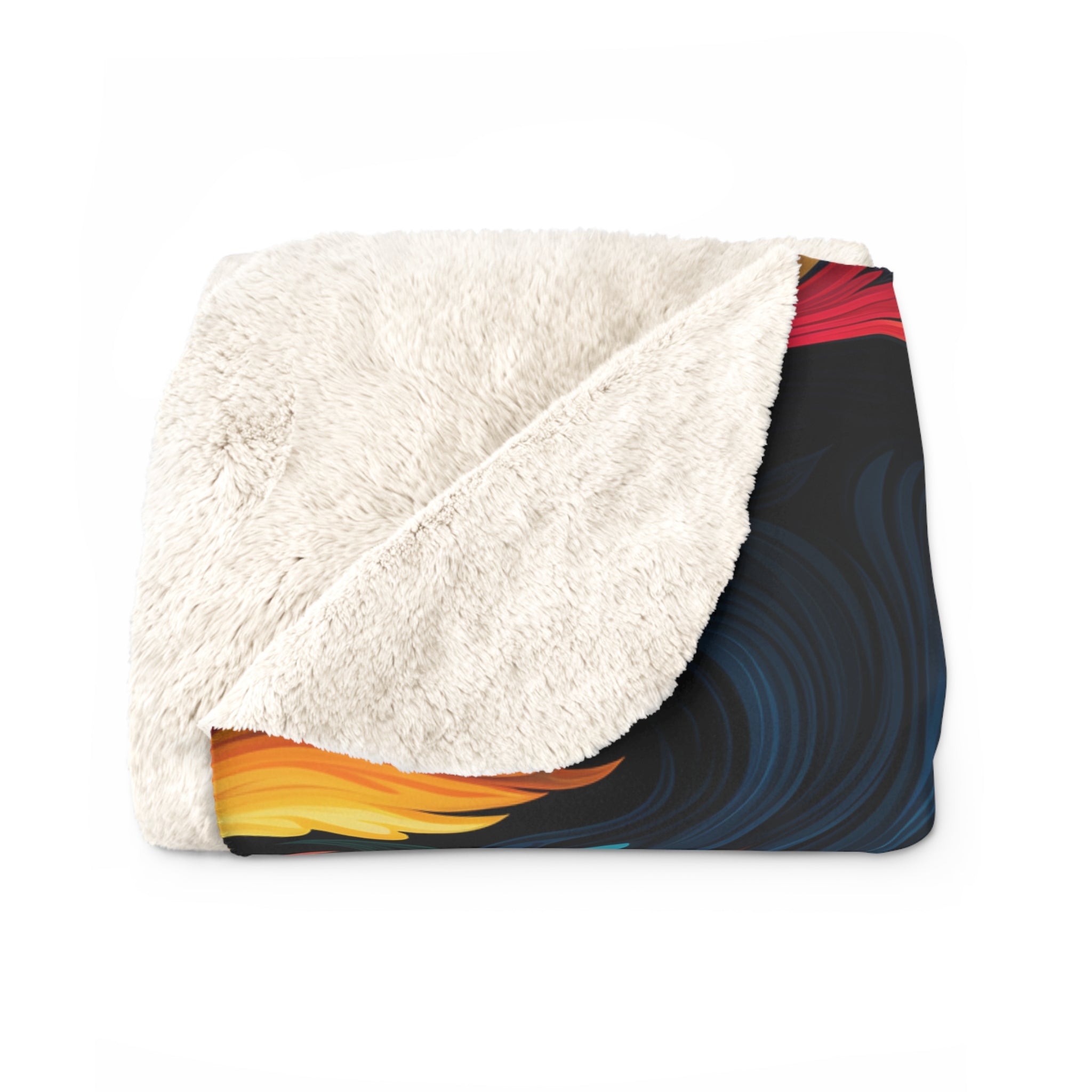 Technicolor Tranquility Fleece Blanket