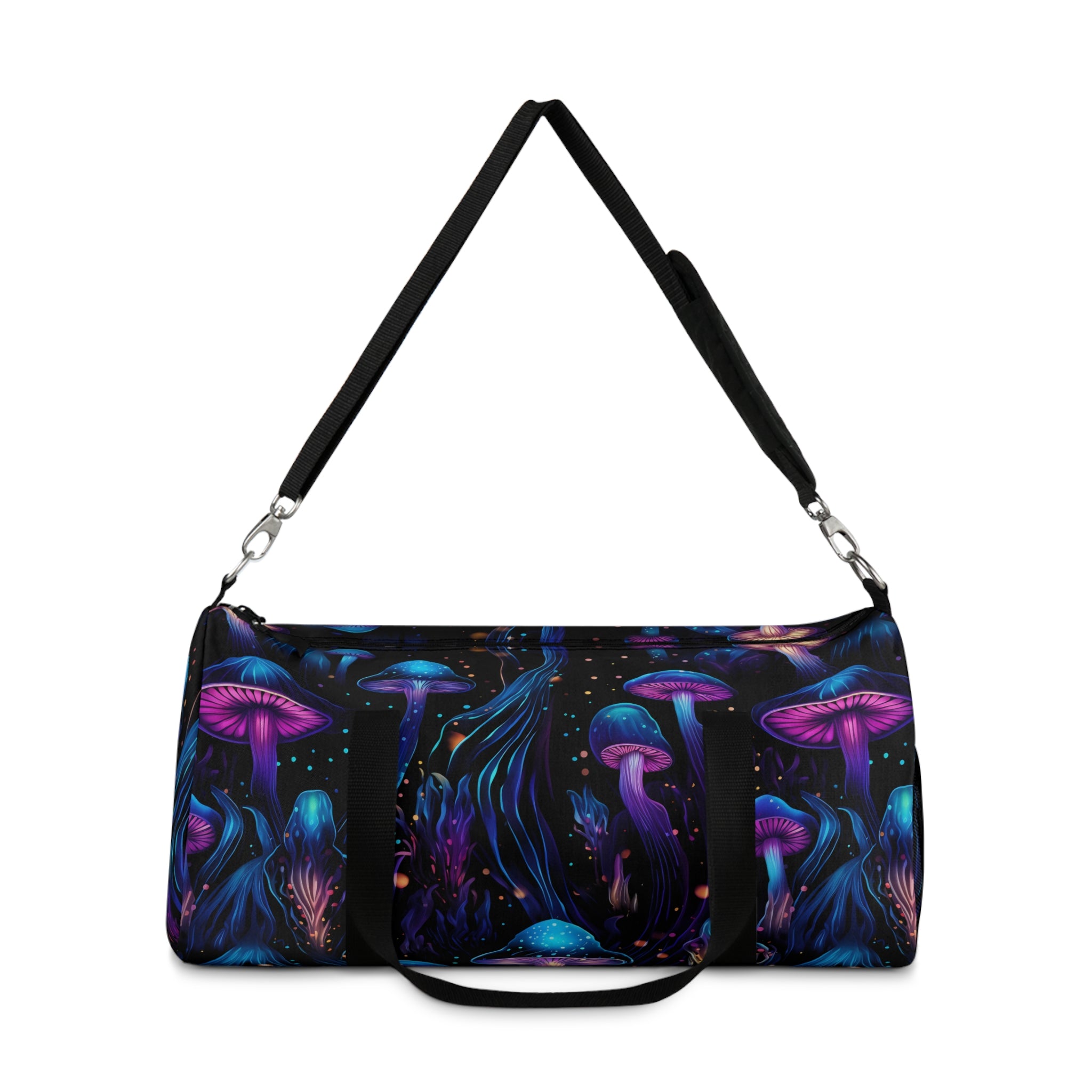 Electric Mushroom Dream Duffel Bag