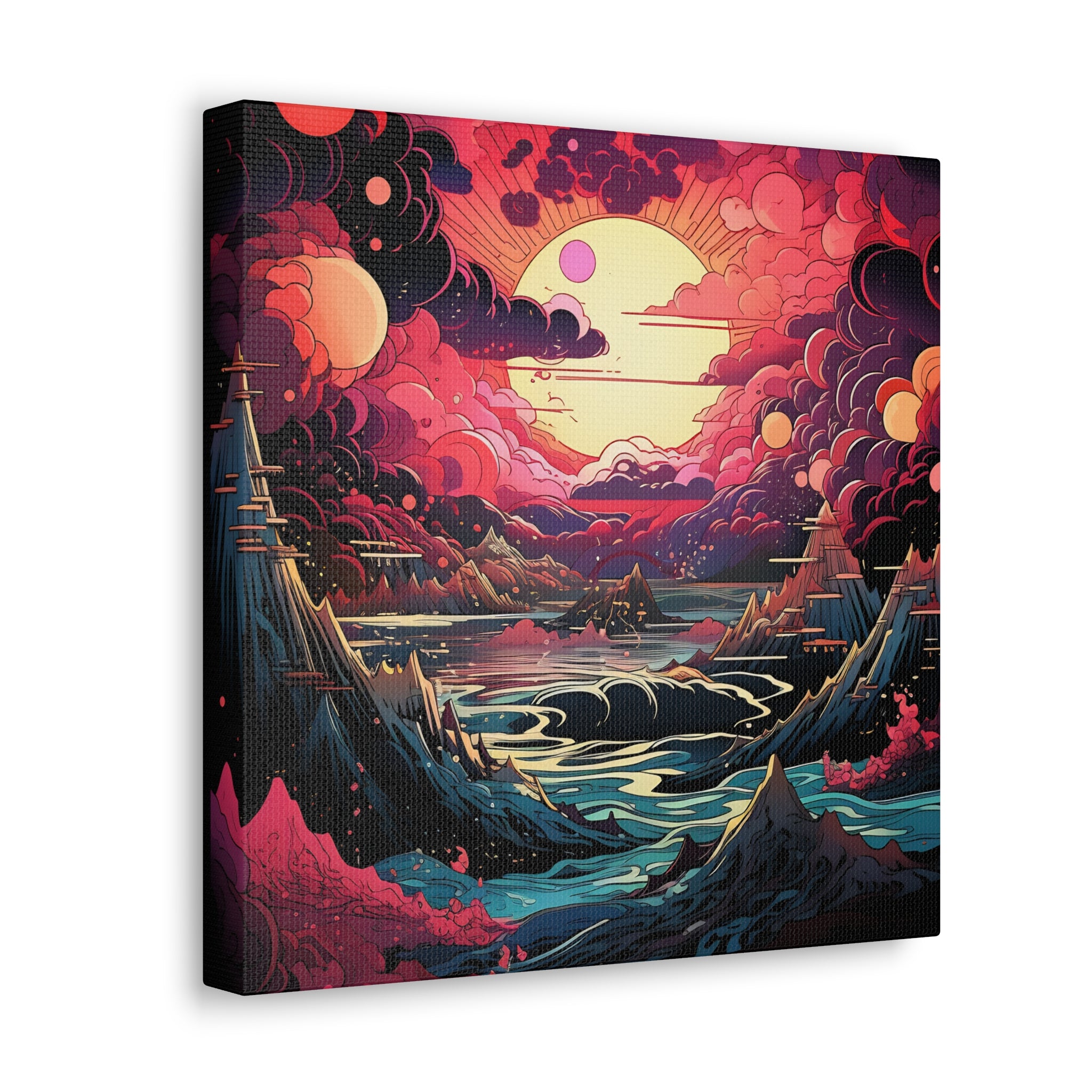 Space Safari Canvas Print Art