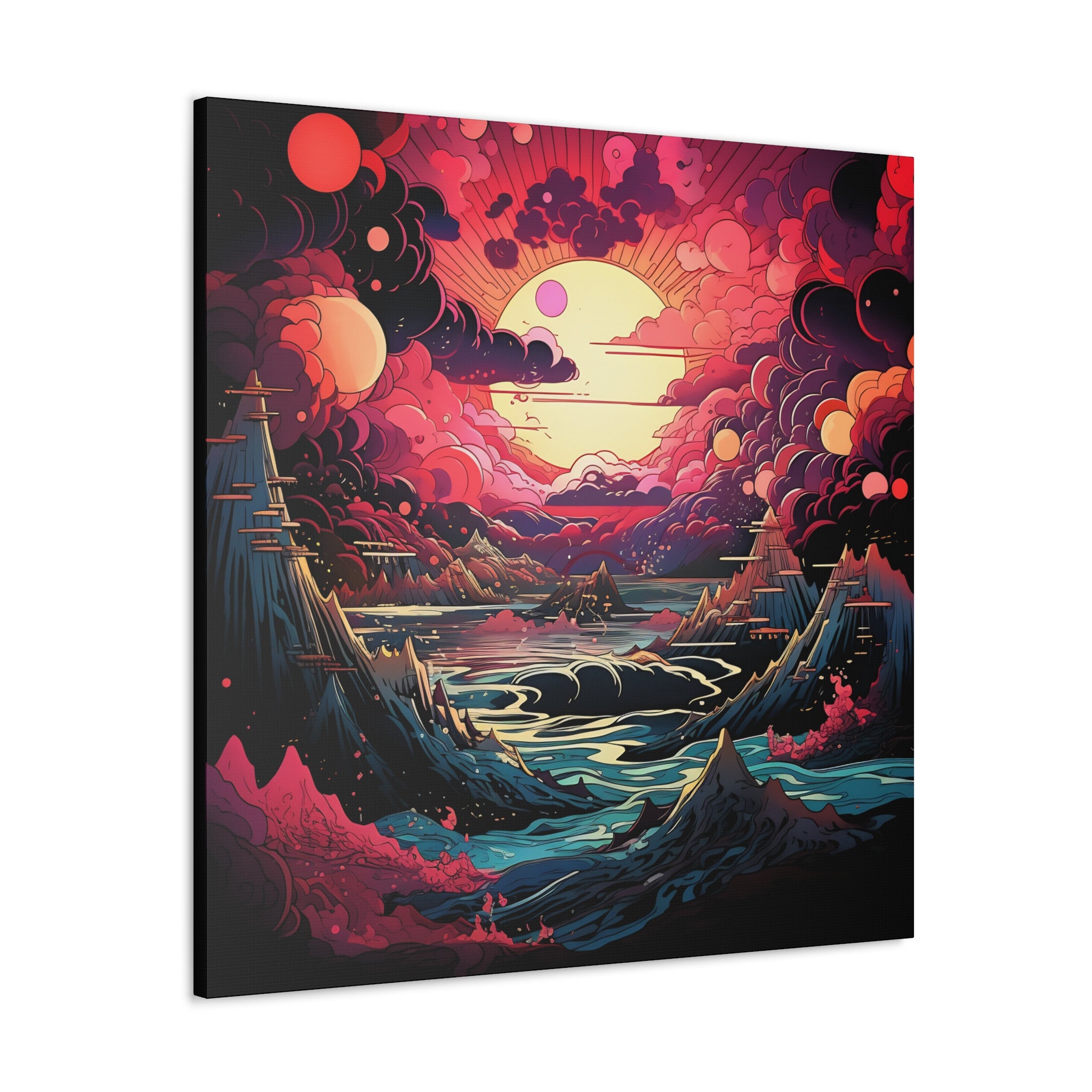 Space Safari Canvas Print Art