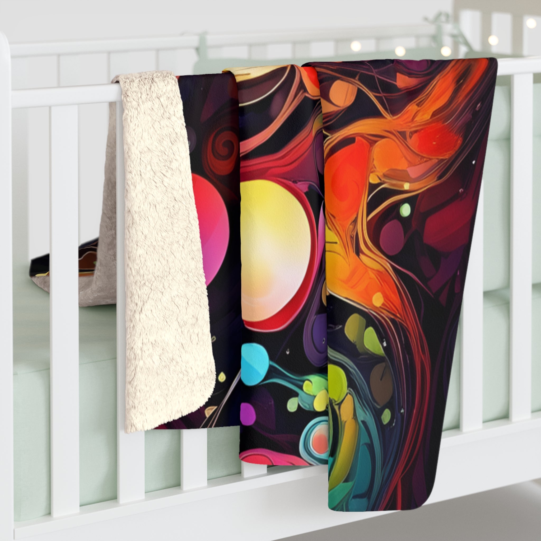 Technicolor Trip Fleece Blanket