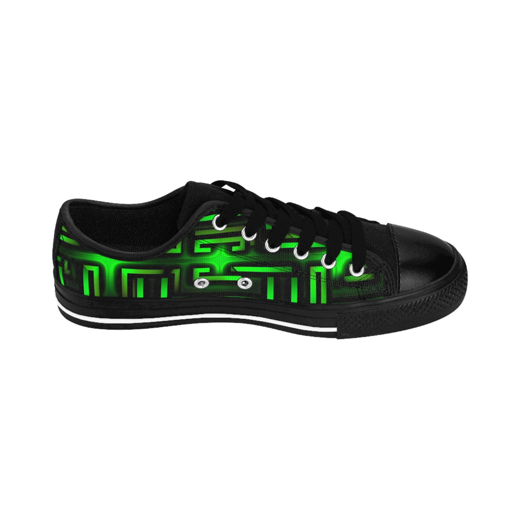 Men's Geometric Glow Low Top Shoes