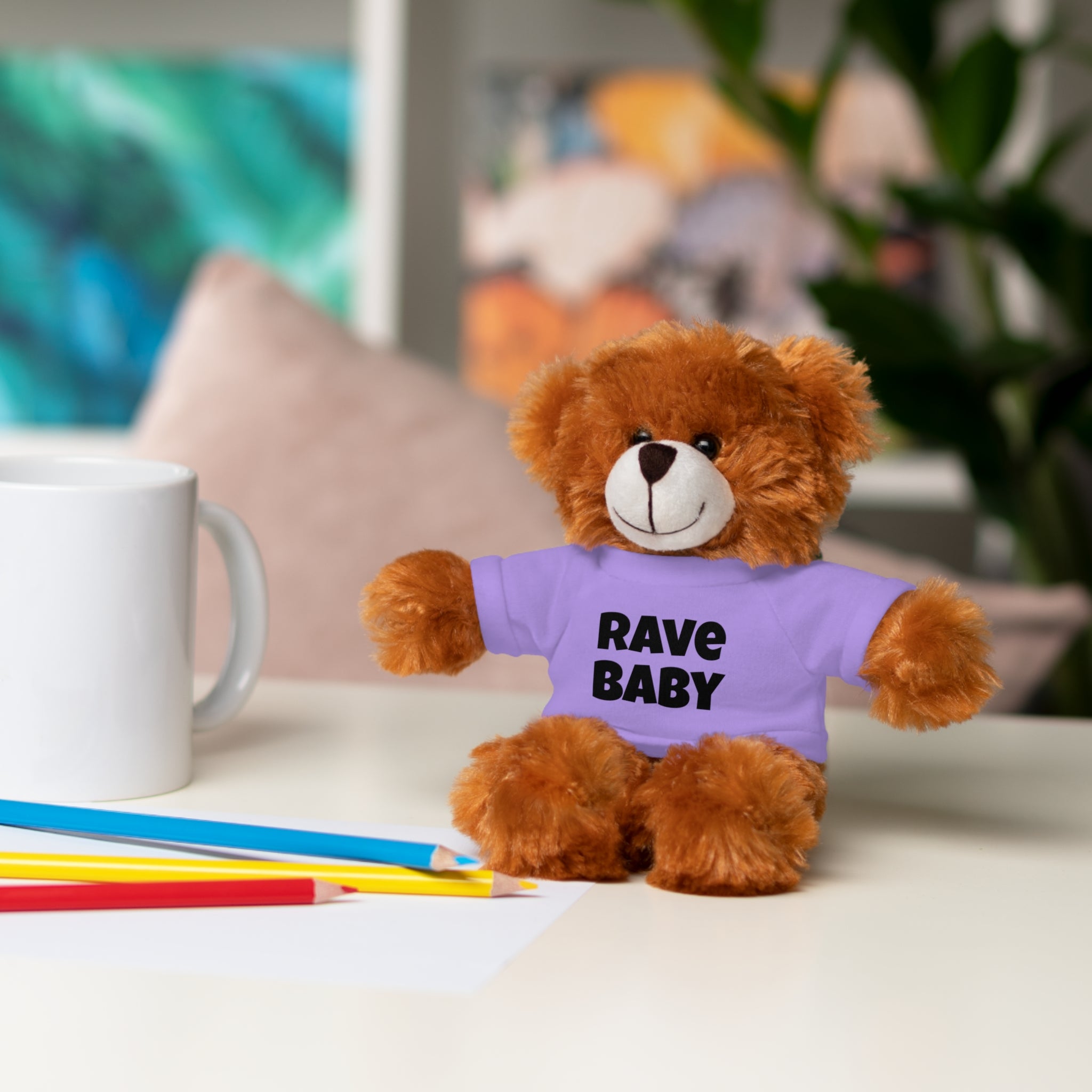 Rave Baby Stuffed Animal with Tee