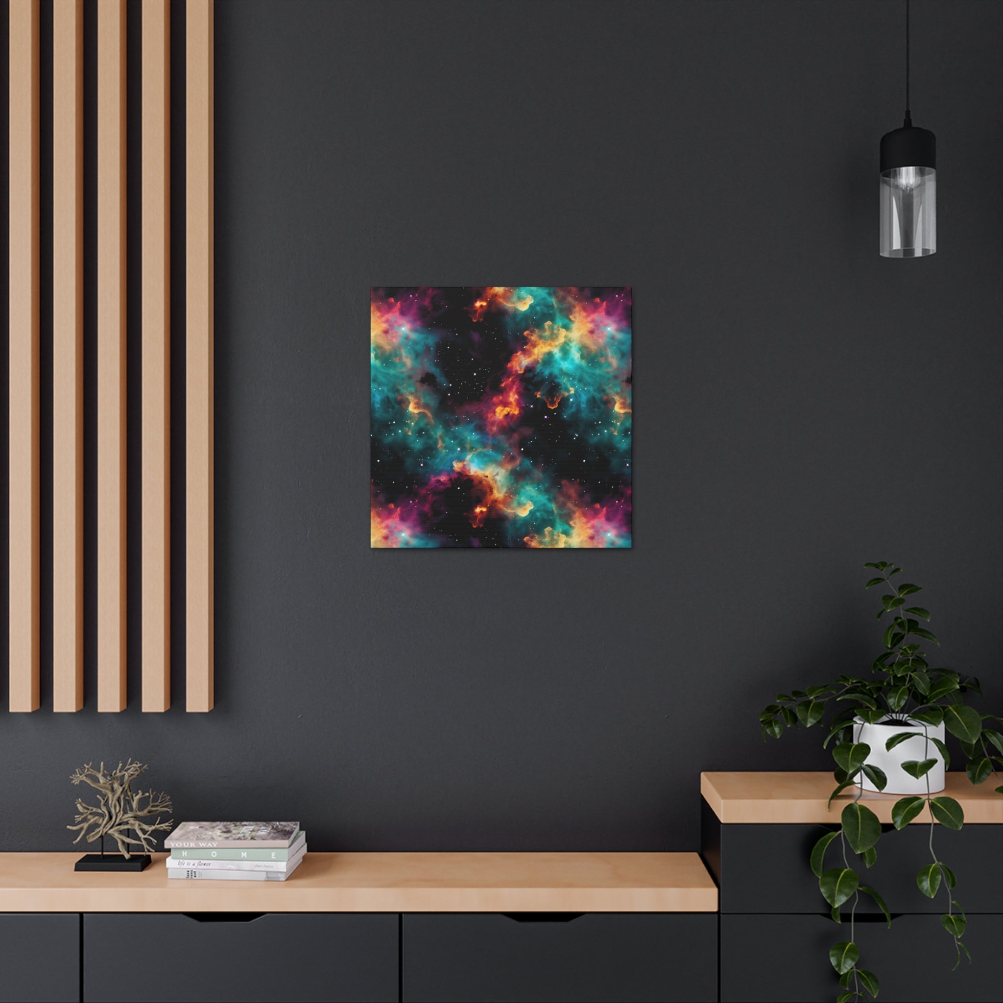 Nebula Nostalgia Canvas Print Art