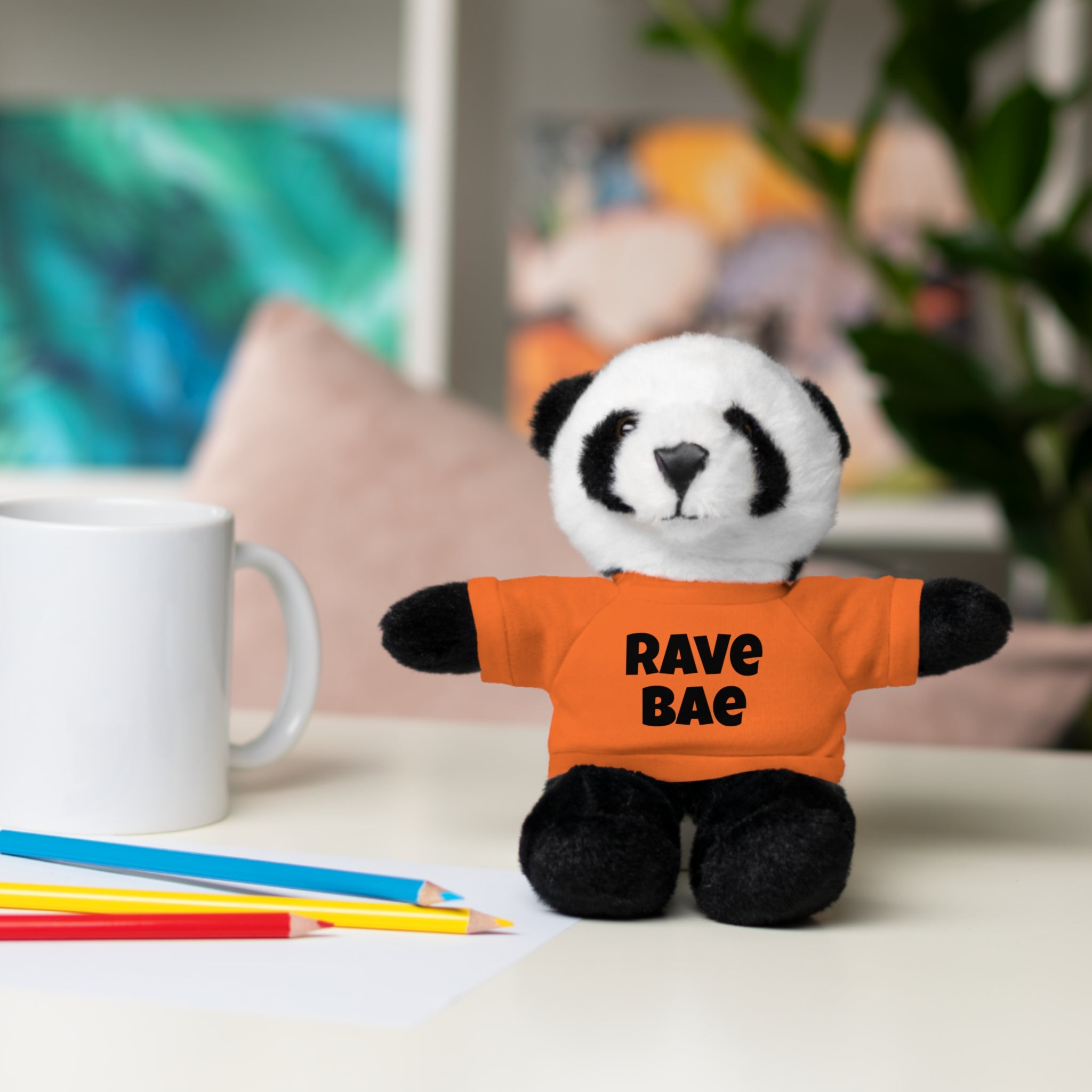 Rave Bae Stuffed Animal with Tee