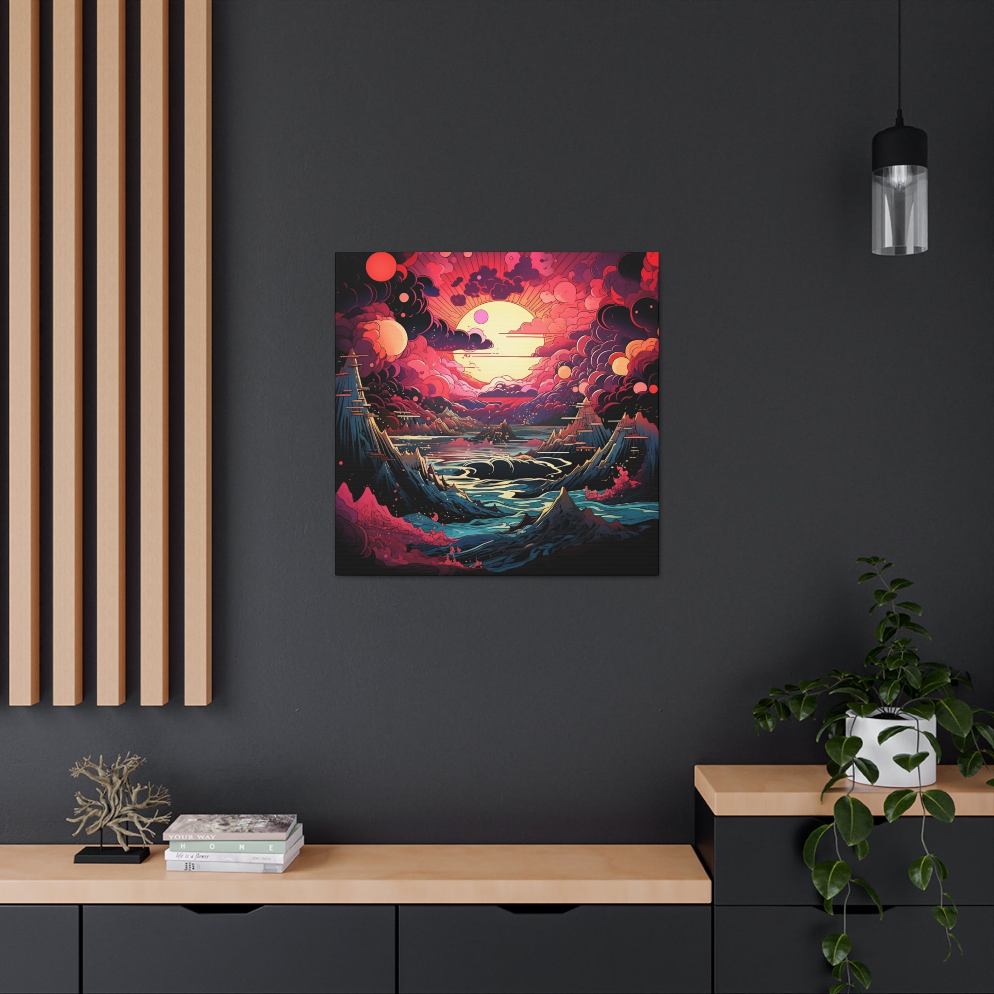 Space Safari Canvas Print Art