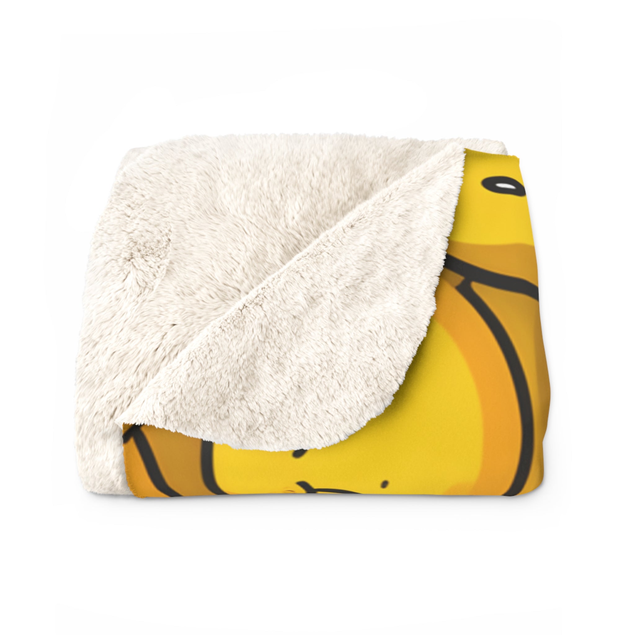 Smiley Shuffle Fleece Blanket