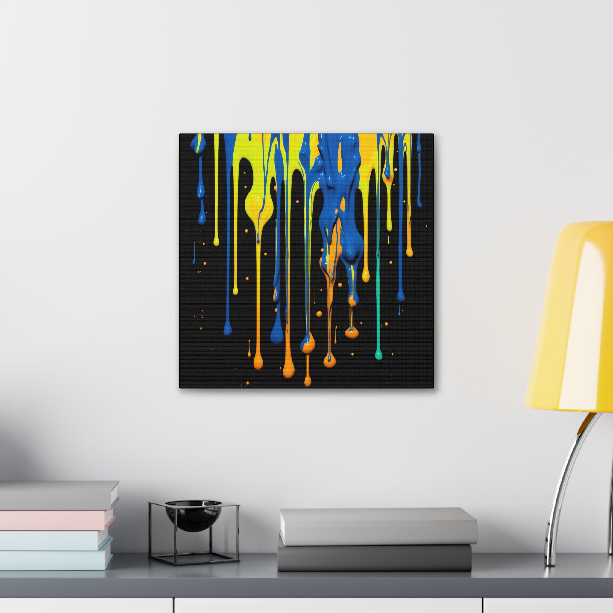 Mesmerizing Meltdown Canvas Print Art